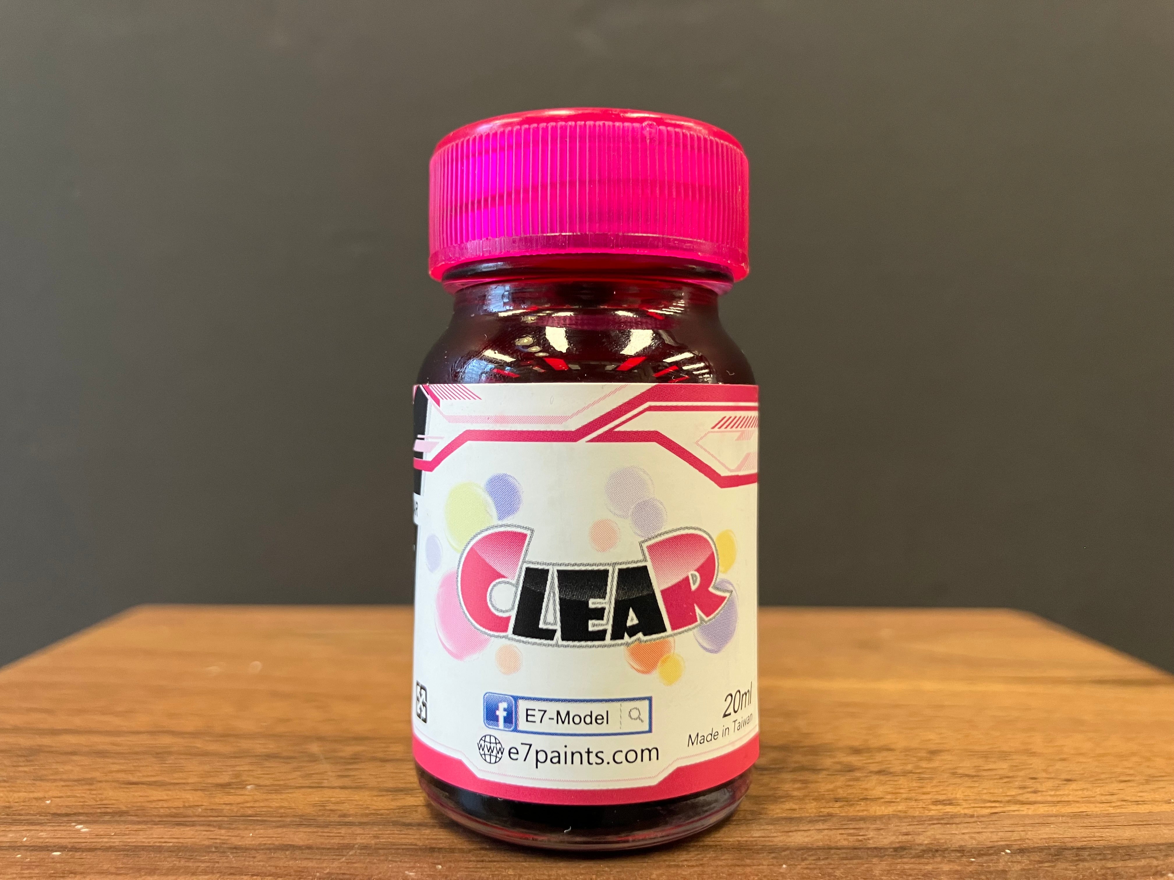 Clear Color: Clear Pink 透明桃紅色 CL-06 (20 ml)