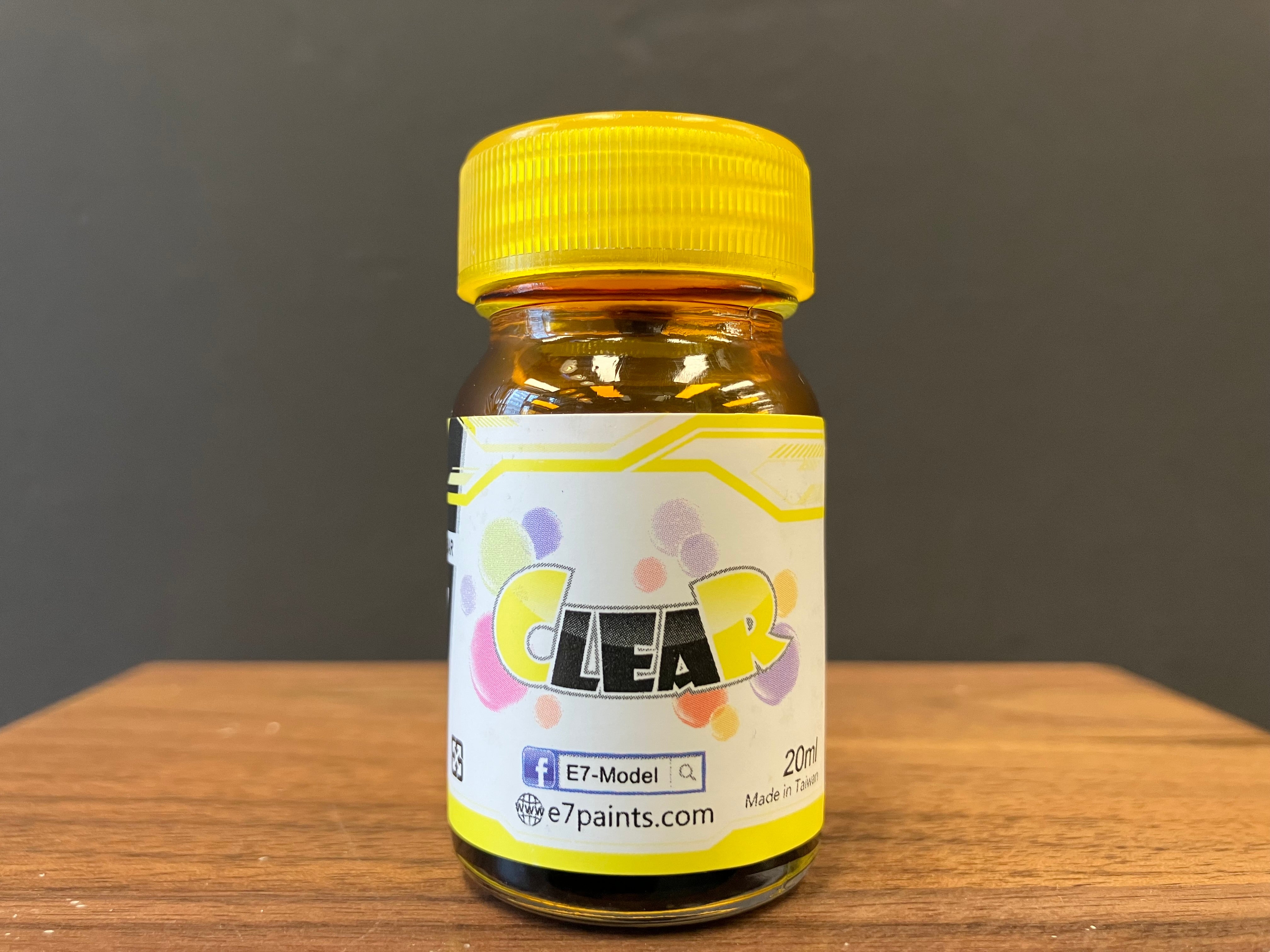 Clear Color: Clear Yellow 透明黃色 CL-07 (20 ml)