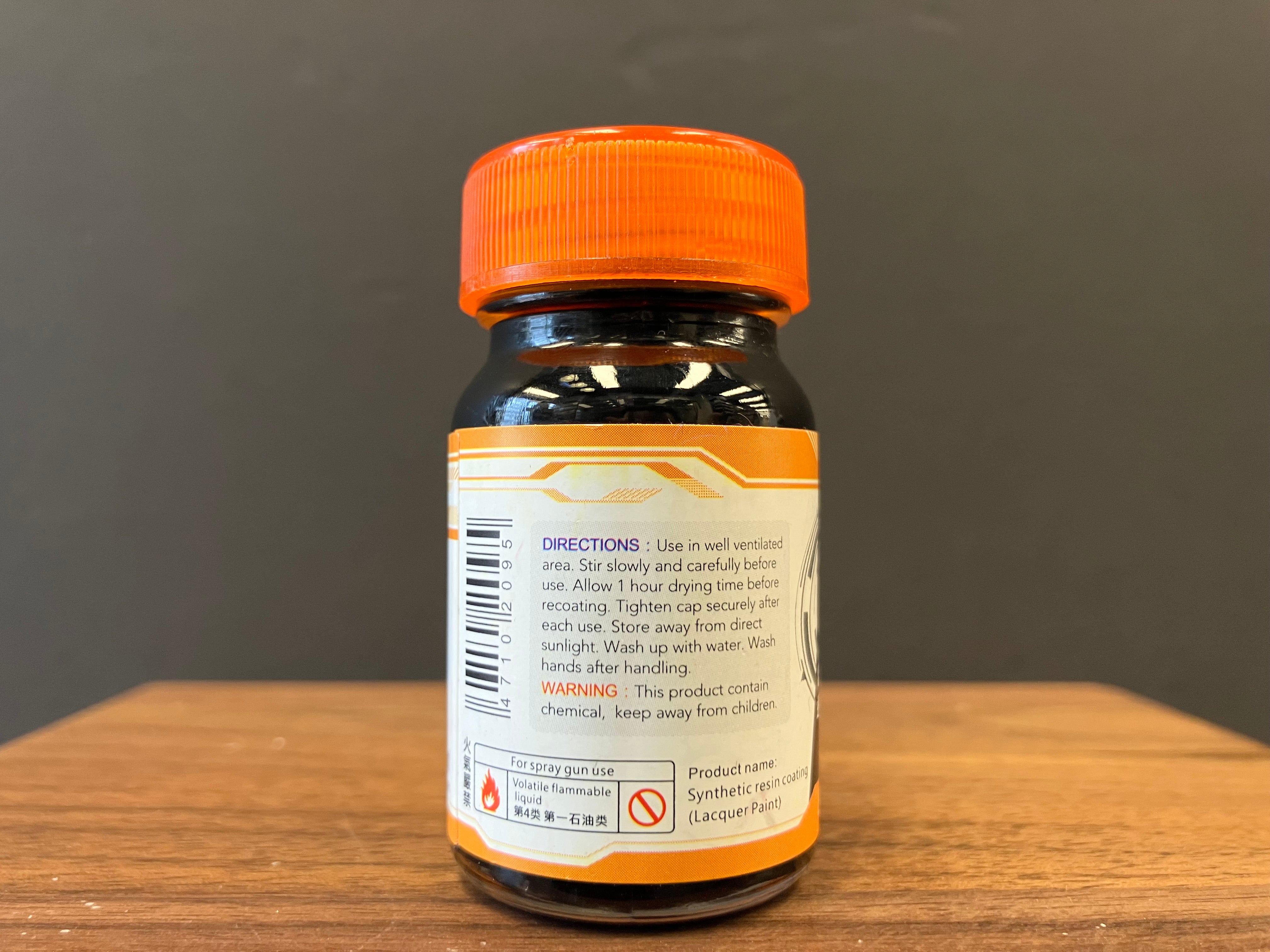 Clear Color: Clear Orange 透明橘色 CL-09 (20 ml)