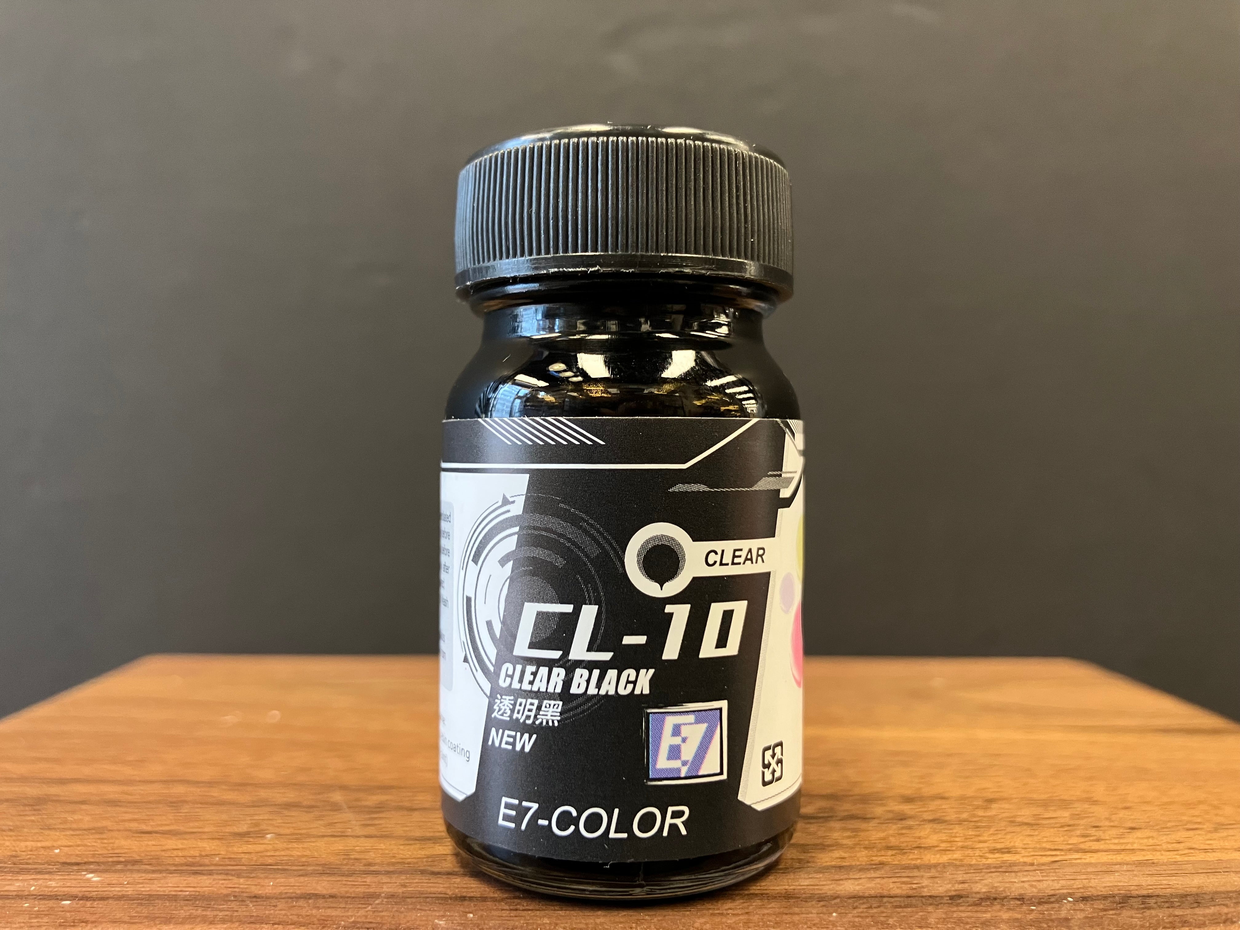 Clear Color: Clear Black 透明黑色 [New Version - 新版本] CL-10 (20 ml)