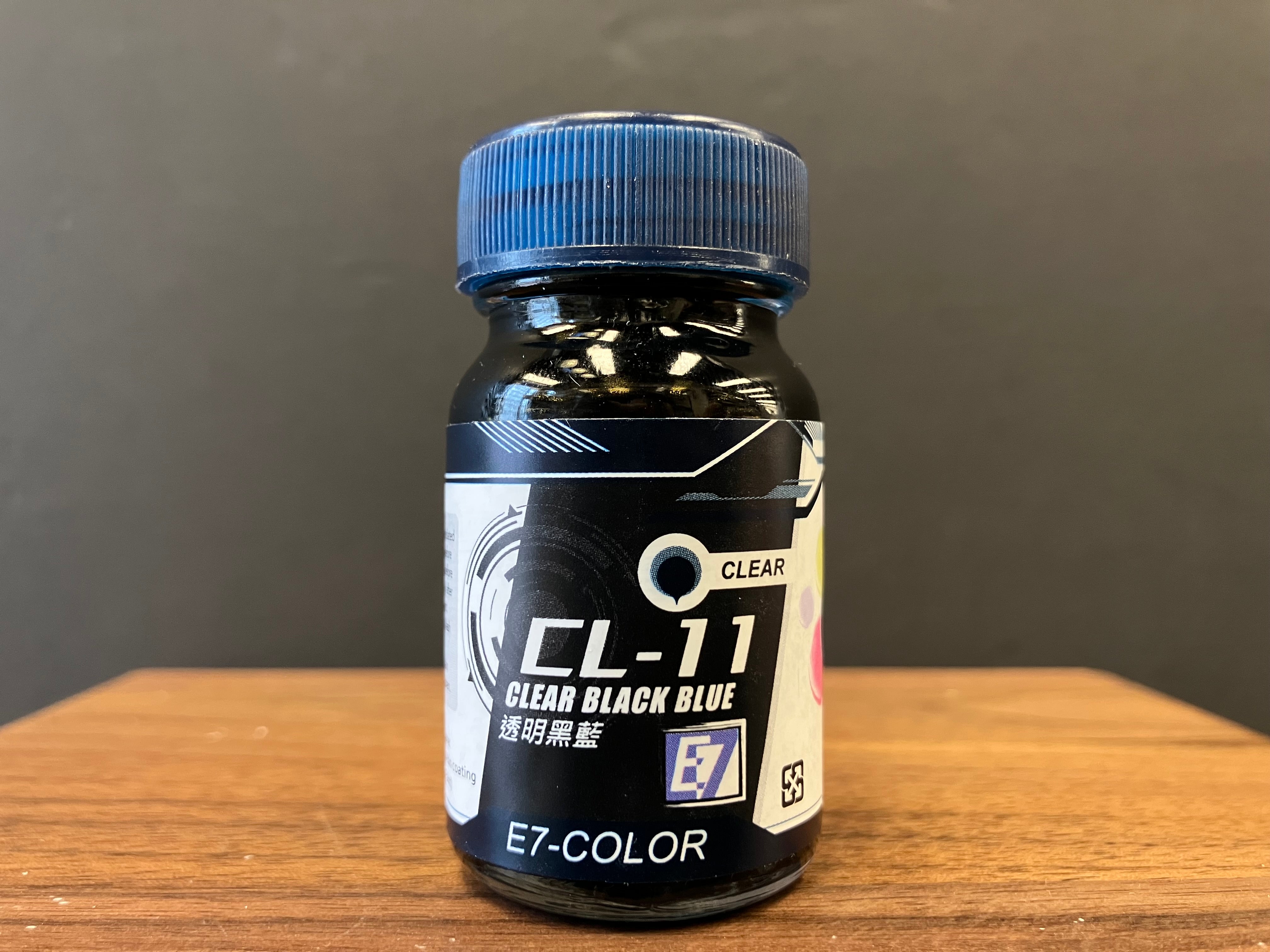 Clear Color: Clear Black Blue 透明黑藍色 CL-11 (20 ml)