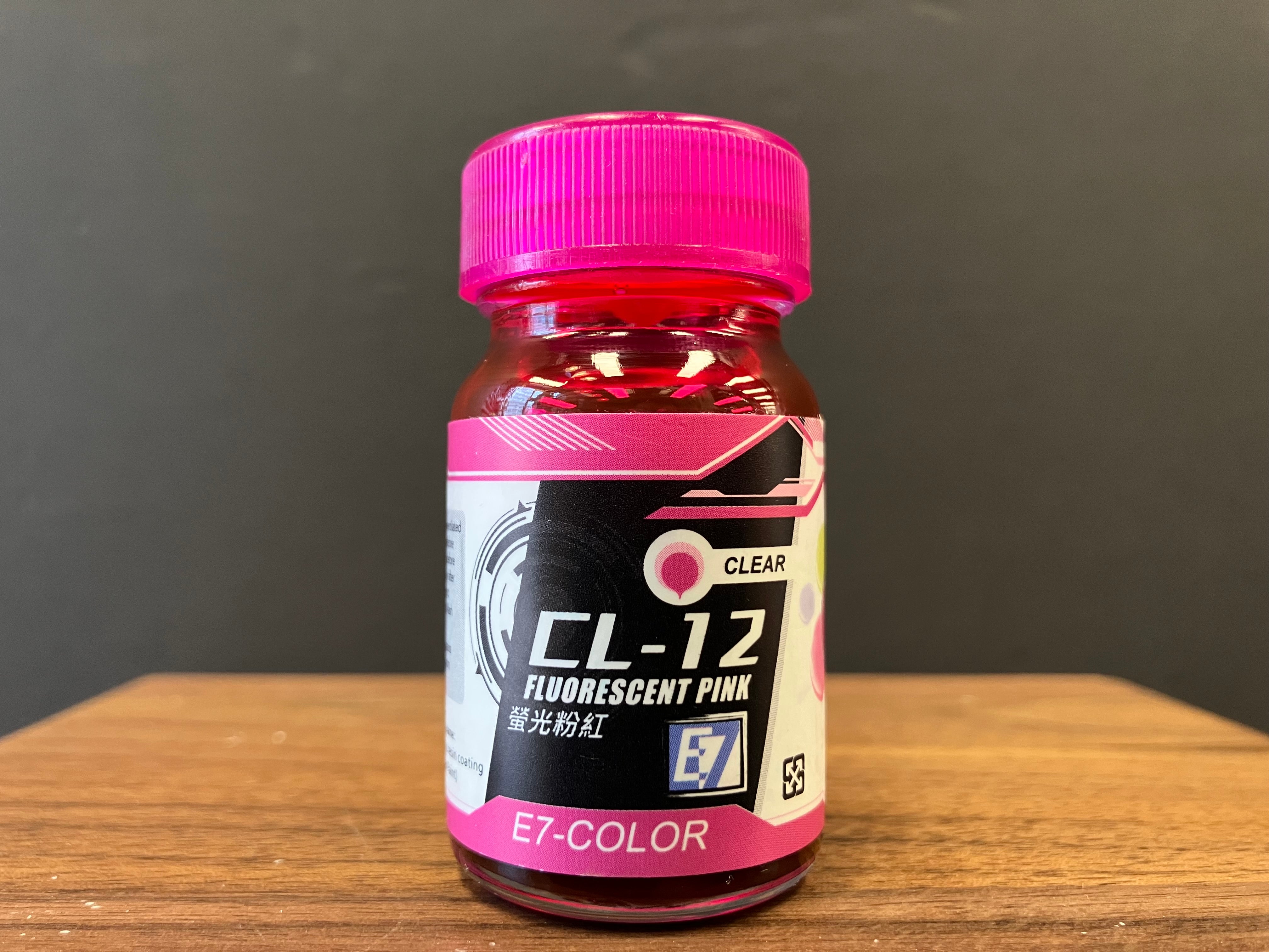 Clear Color: Fluorescent Pink 螢光粉紅色 CL-12 (20 ml)