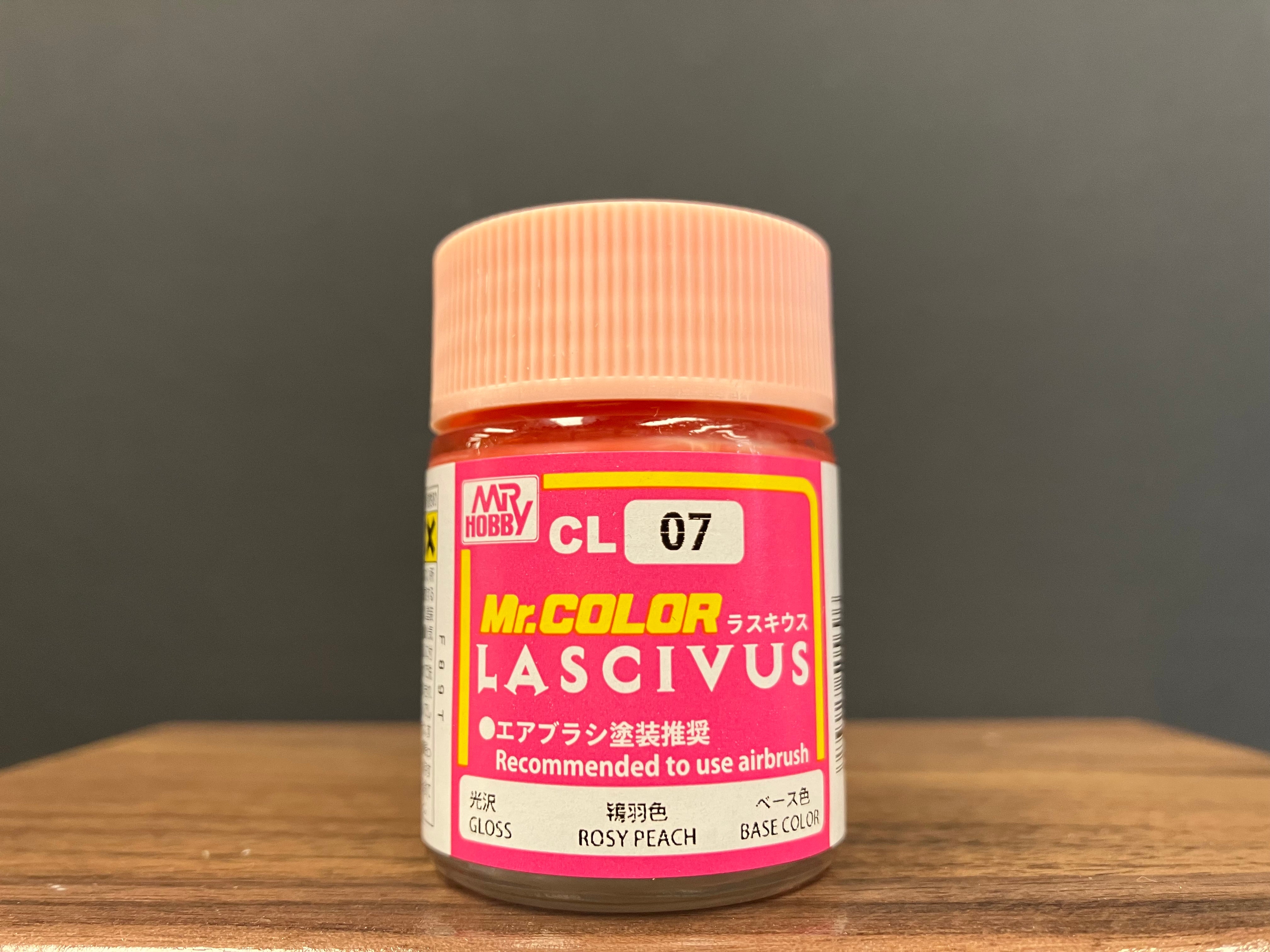 Gloss Rosy Peach - Base Color CL07 光澤: 玫瑰桃色 - 底色