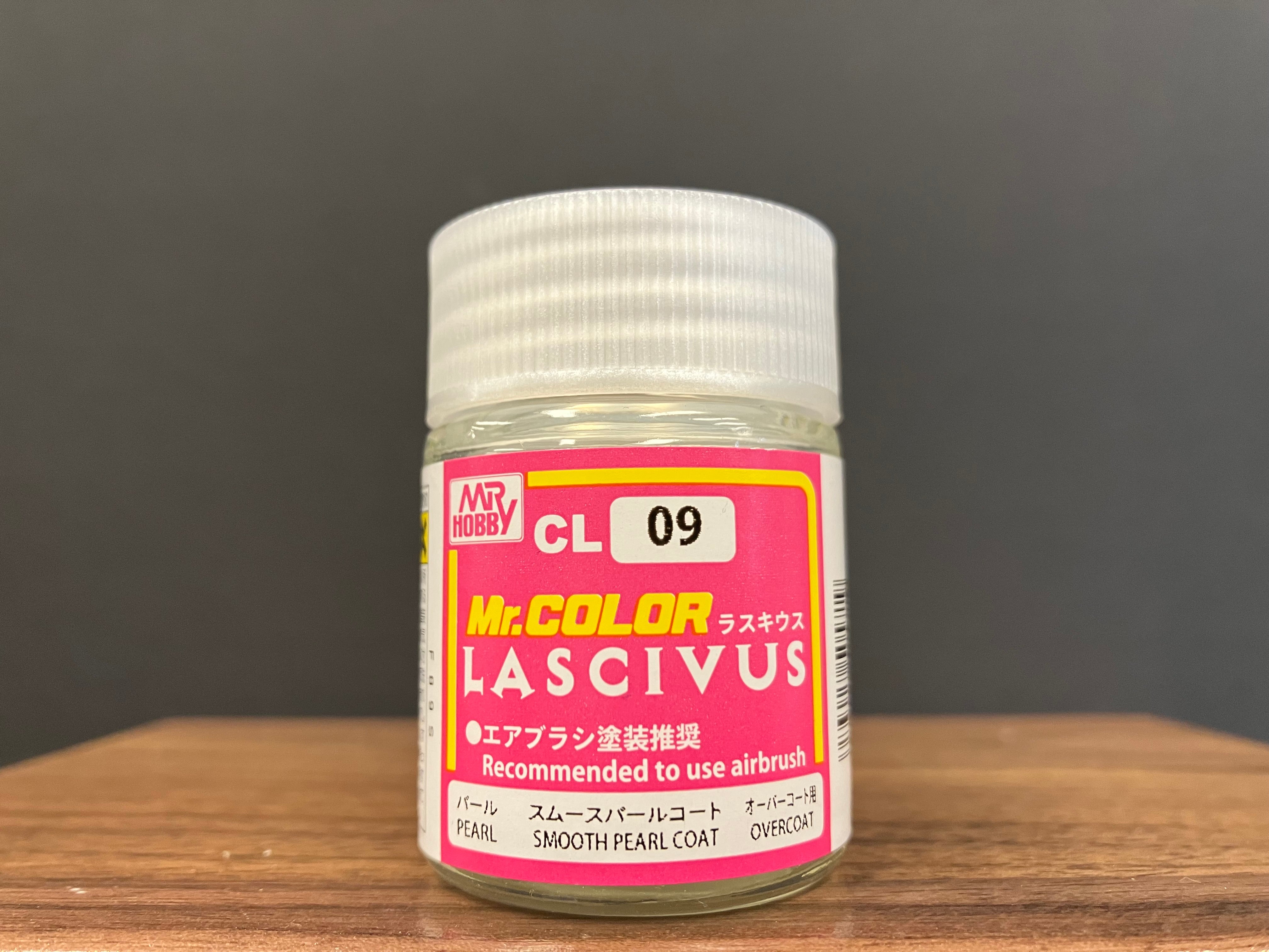 Pearlescent Smooth Pearl Coat - Overcoat CL09 珠光色: 光滑珍珠塗層: 覆蓋塗層用