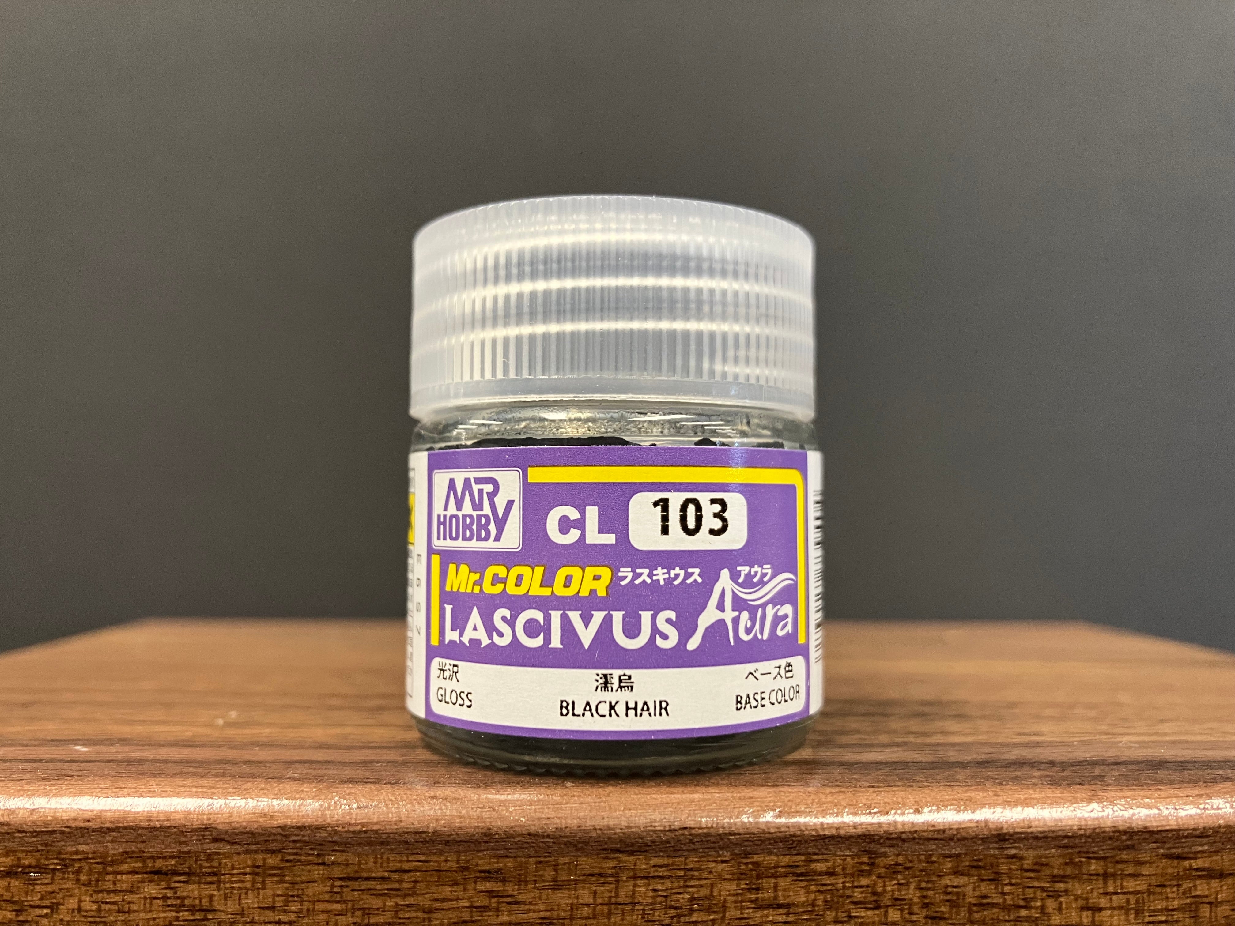 Gloss Black Hair - Base Color CL103 光澤: 黑髮色 (濡烏) - 底色