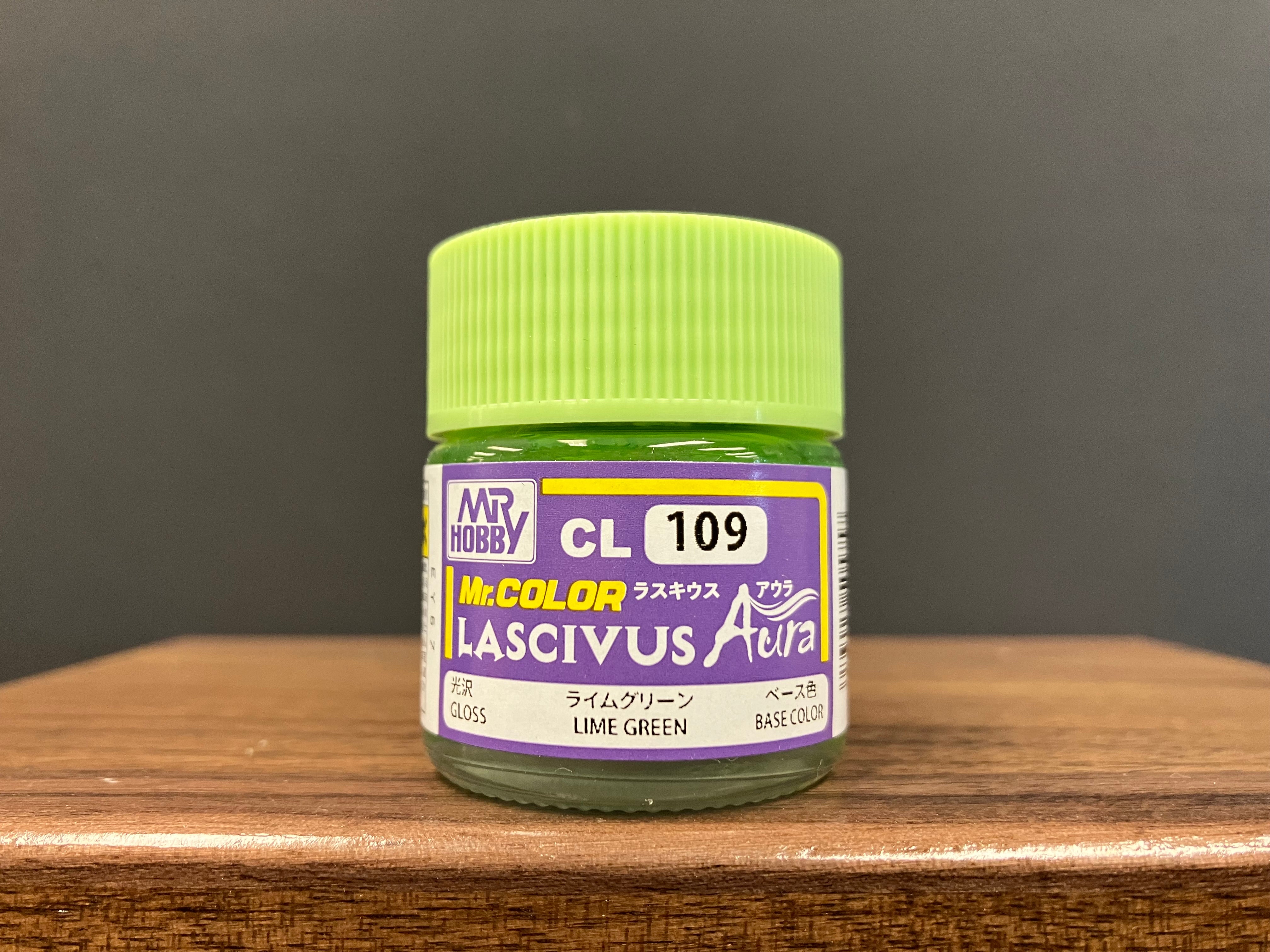 Gloss Lime Green - Base Color CL109 光澤: 青檸綠色 (檸檬綠) - 底色