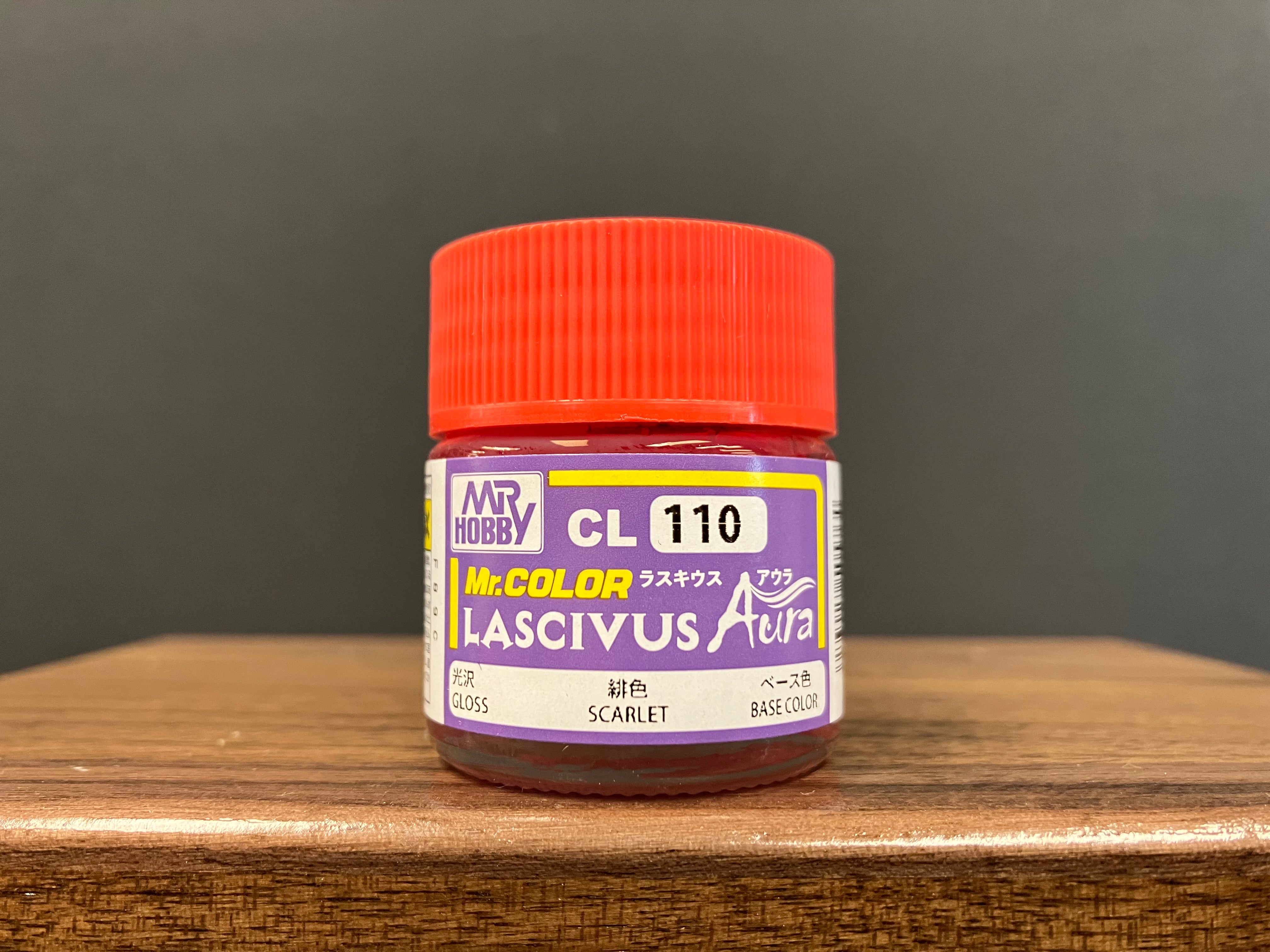 Gloss Scarlet - Base Color CL110 光澤: 猩紅色 (緋色) - 底色