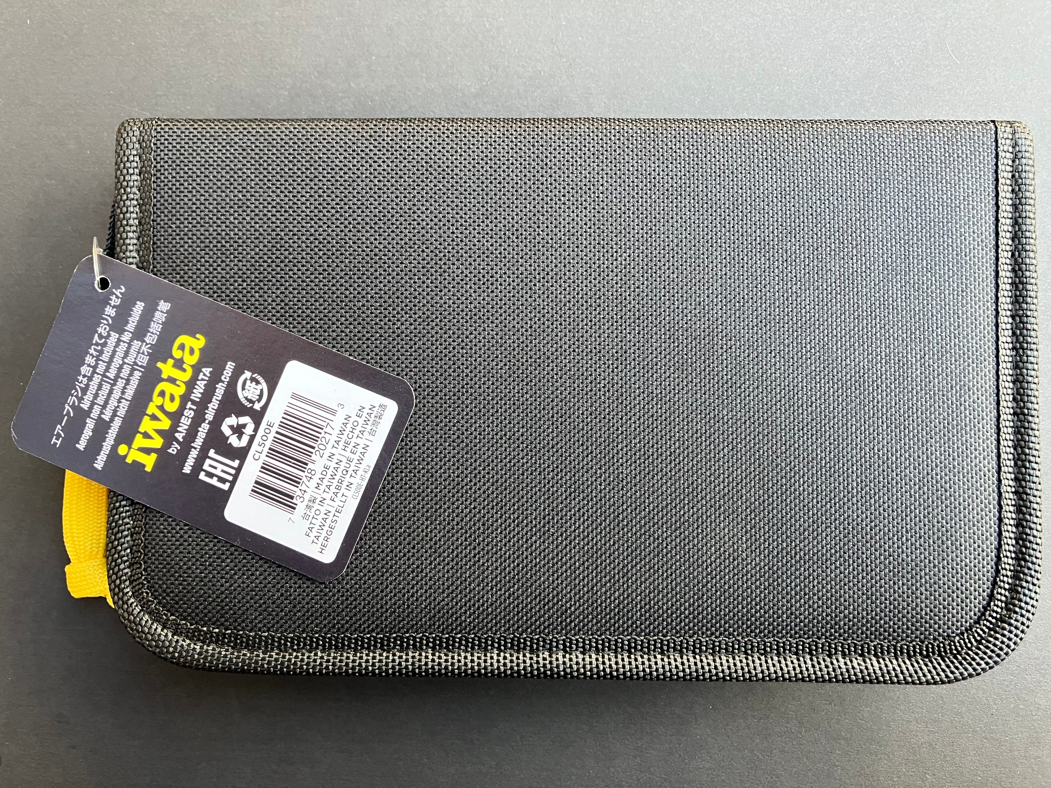 Zippered Airbrush Case [岩田拉鍊式噴槍收納袋] CL500E