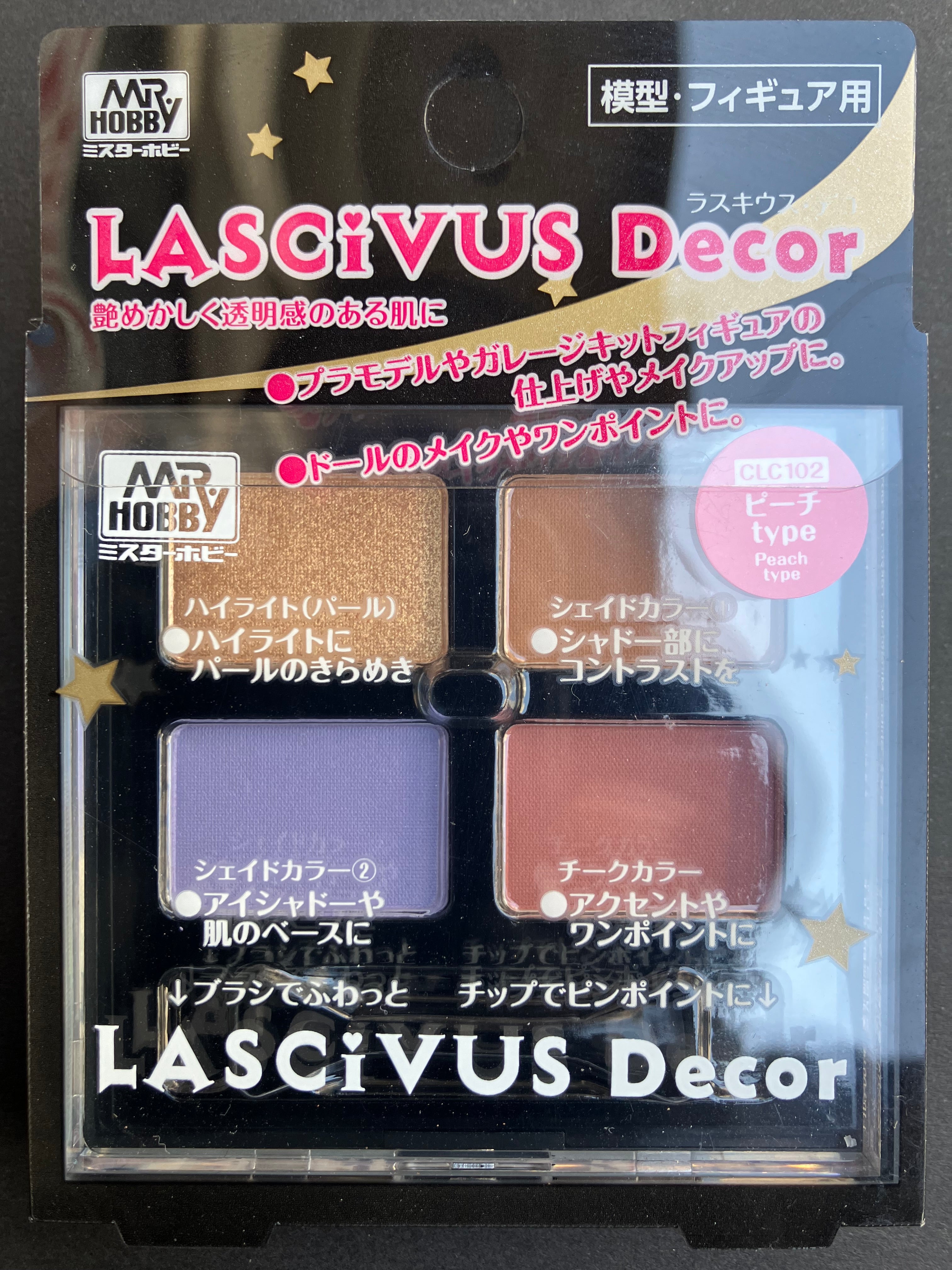 Lascivus Decor for Character Figures & Model Kits [人偶模型專用特效粉盒 - 霜狀粉末質感] CLC101 - CLC103