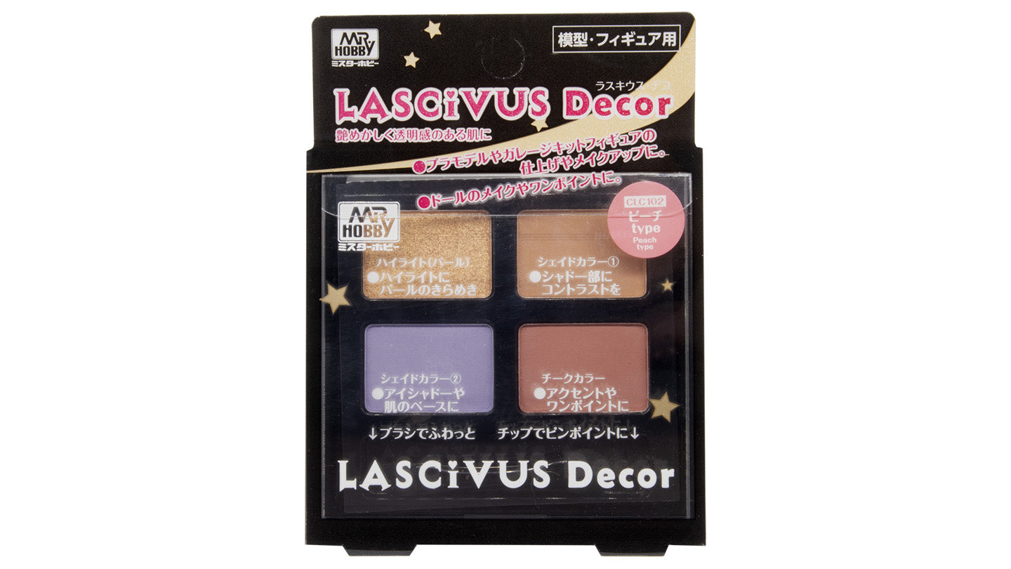 Lascivus Decor for Character Figures & Model Kits [人偶模型專用特效粉盒 - 霜狀粉末質感] CLC101 - CLC103