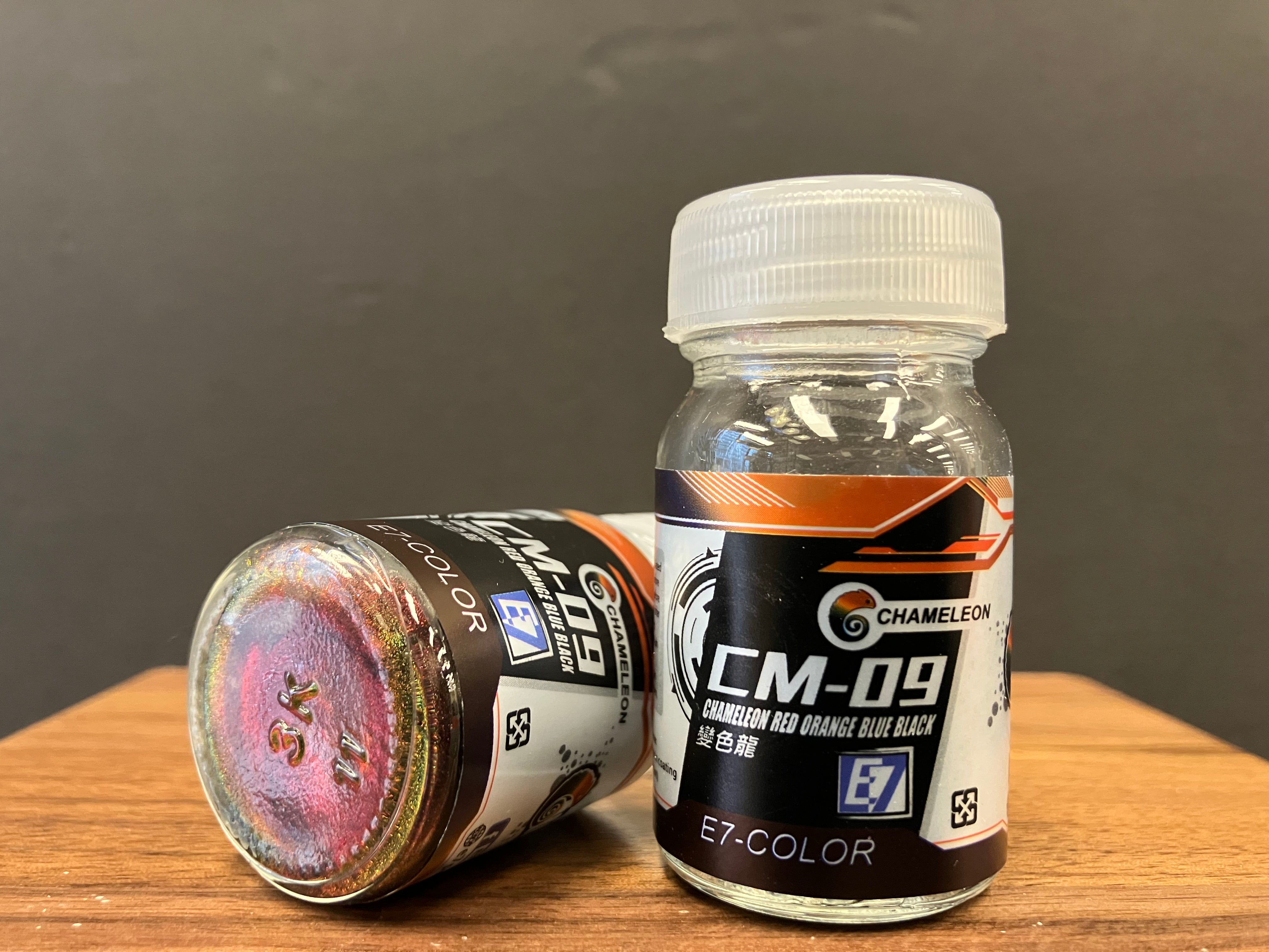 Chameleon Color: Chameleon Red + Orange + Blue + Black 變色龍 [紅色 + 橙色 + 藍色 + 黑色] CM-09 (20 ml)