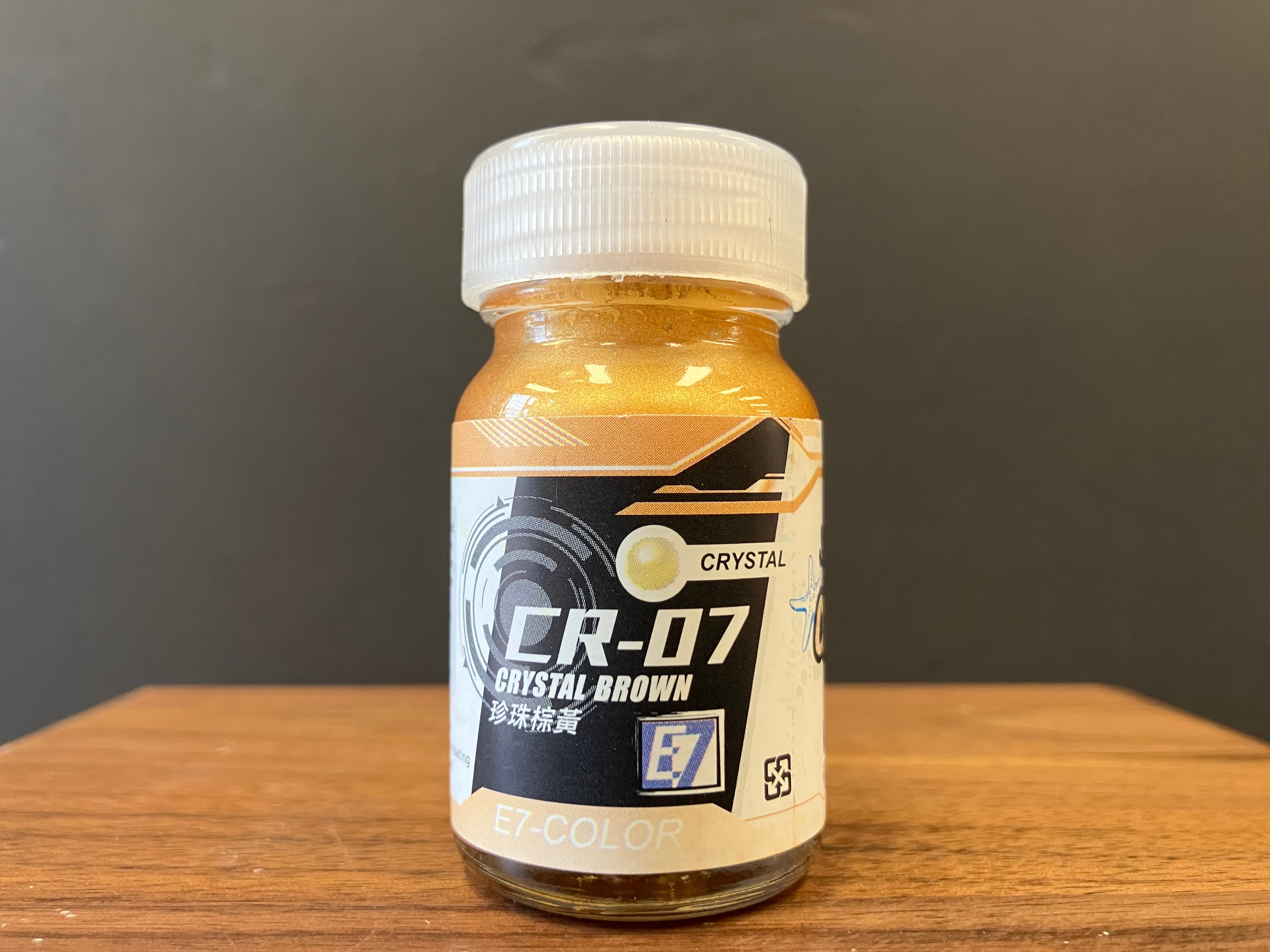 Crystal Color: Crystal Brown 珍珠棕黃色 CR-07 (20 ml)