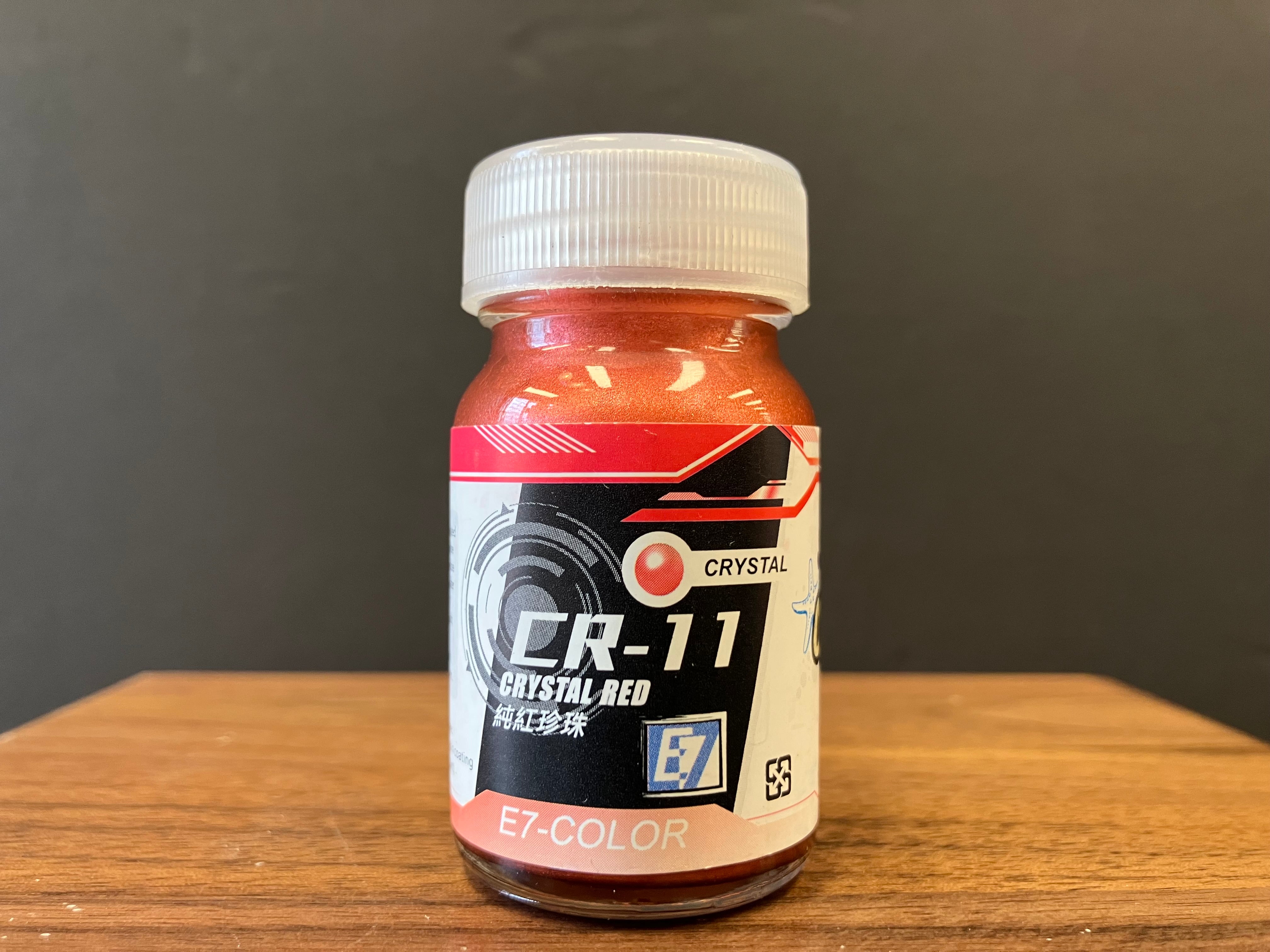 Crystal Color: Crystal Red 純紅珍珠色 CR-11 (20 ml)
