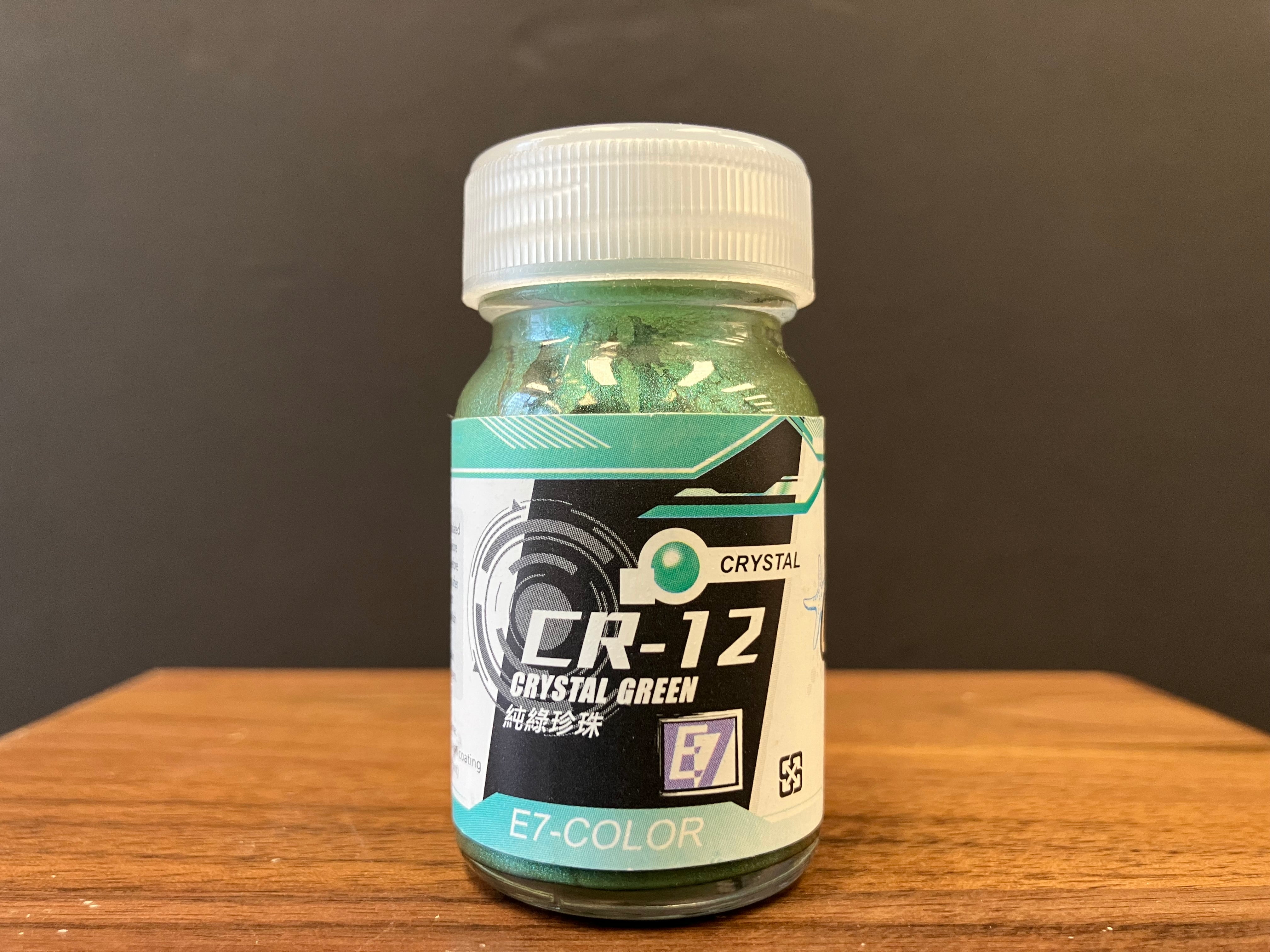 Crystal Color: Crystal Green 純綠珍珠色 CR-12 (20 ml)