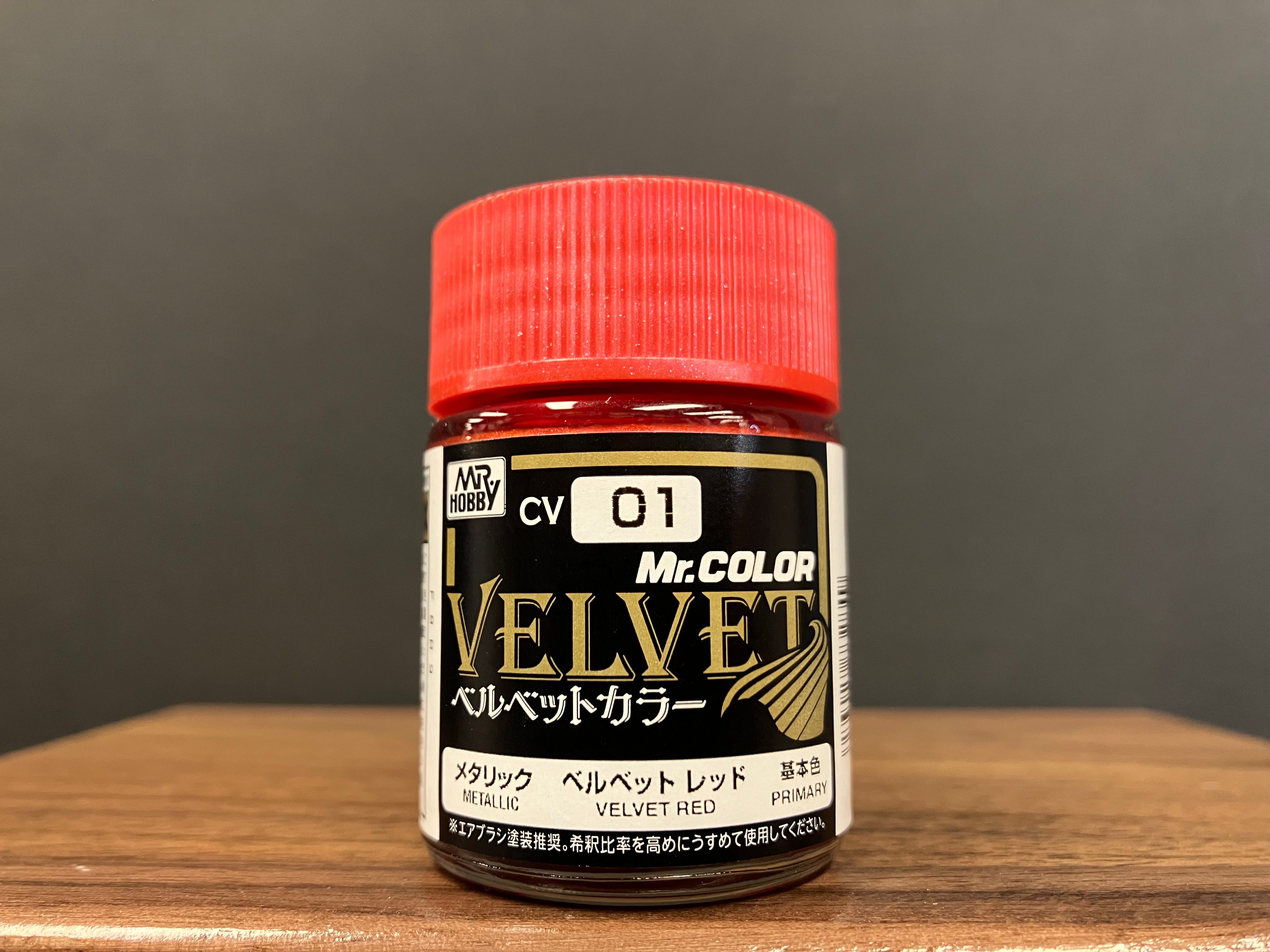 Mr. Color Velvet Color CV01 - CV03 織物金屬色