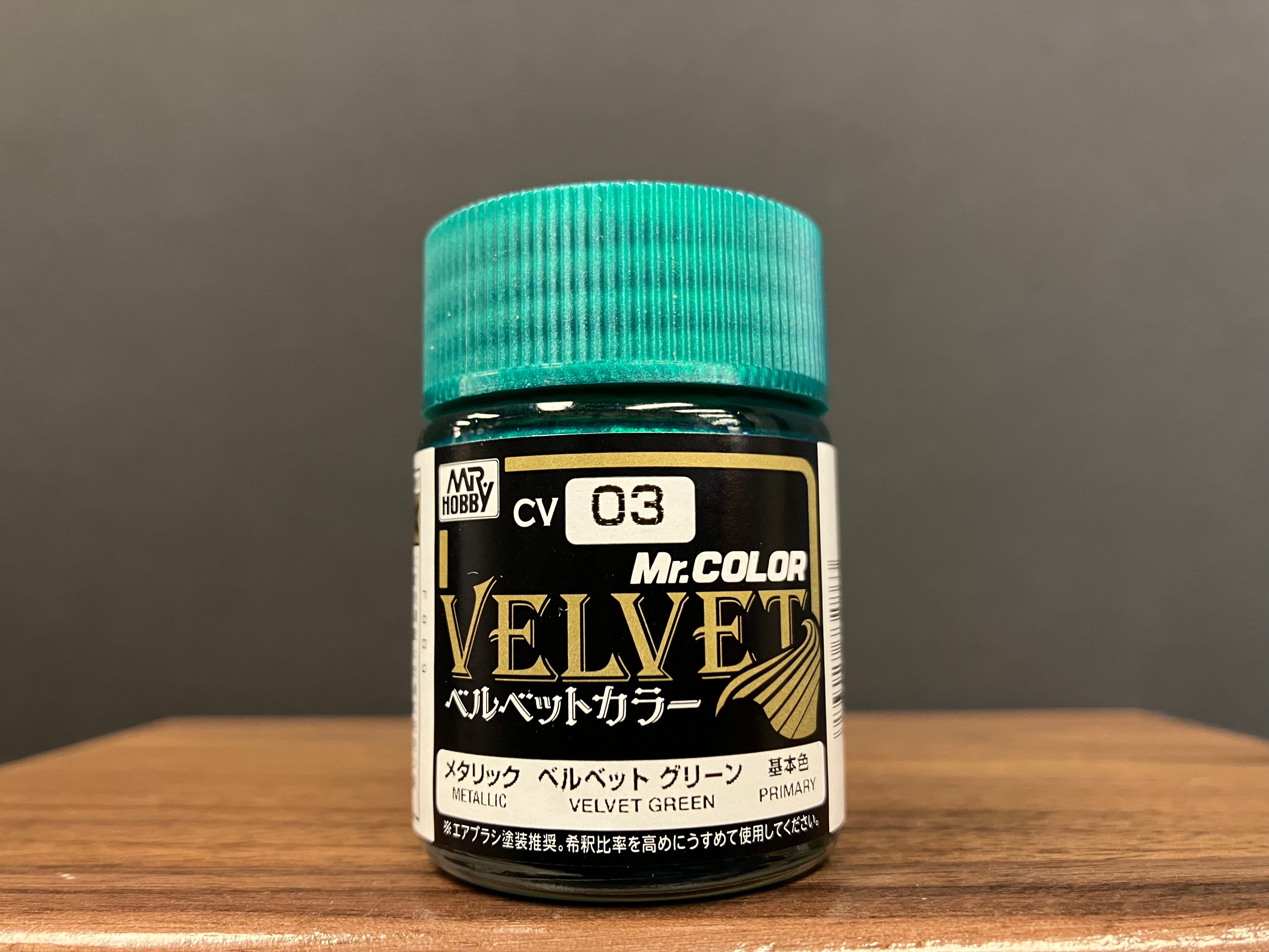 Mr. Color Velvet Color CV01 - CV03 織物金屬色
