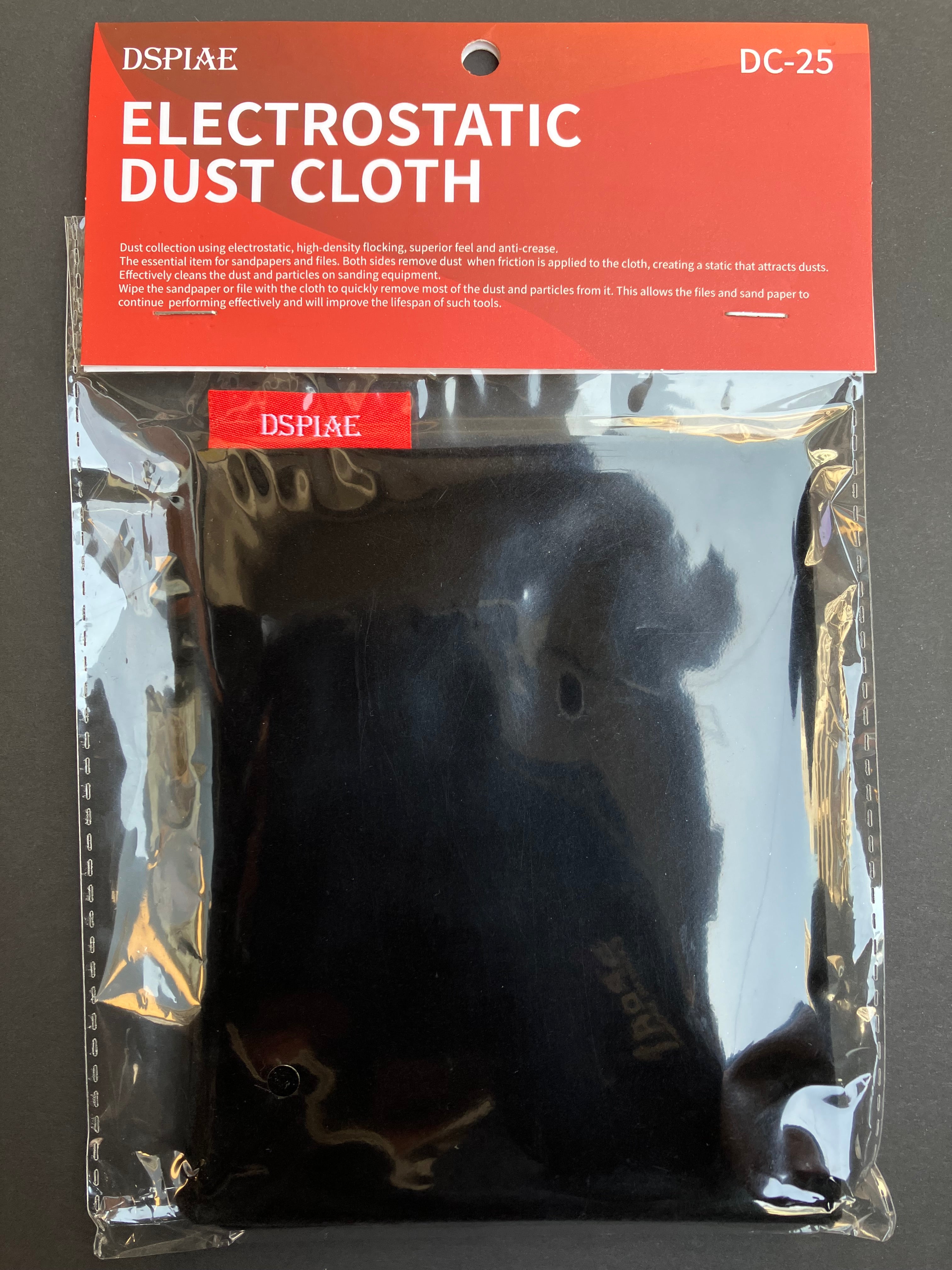 Electrostatic Dust Cloth 打磨靜電除塵布 150 mm x 250 mm DC-25