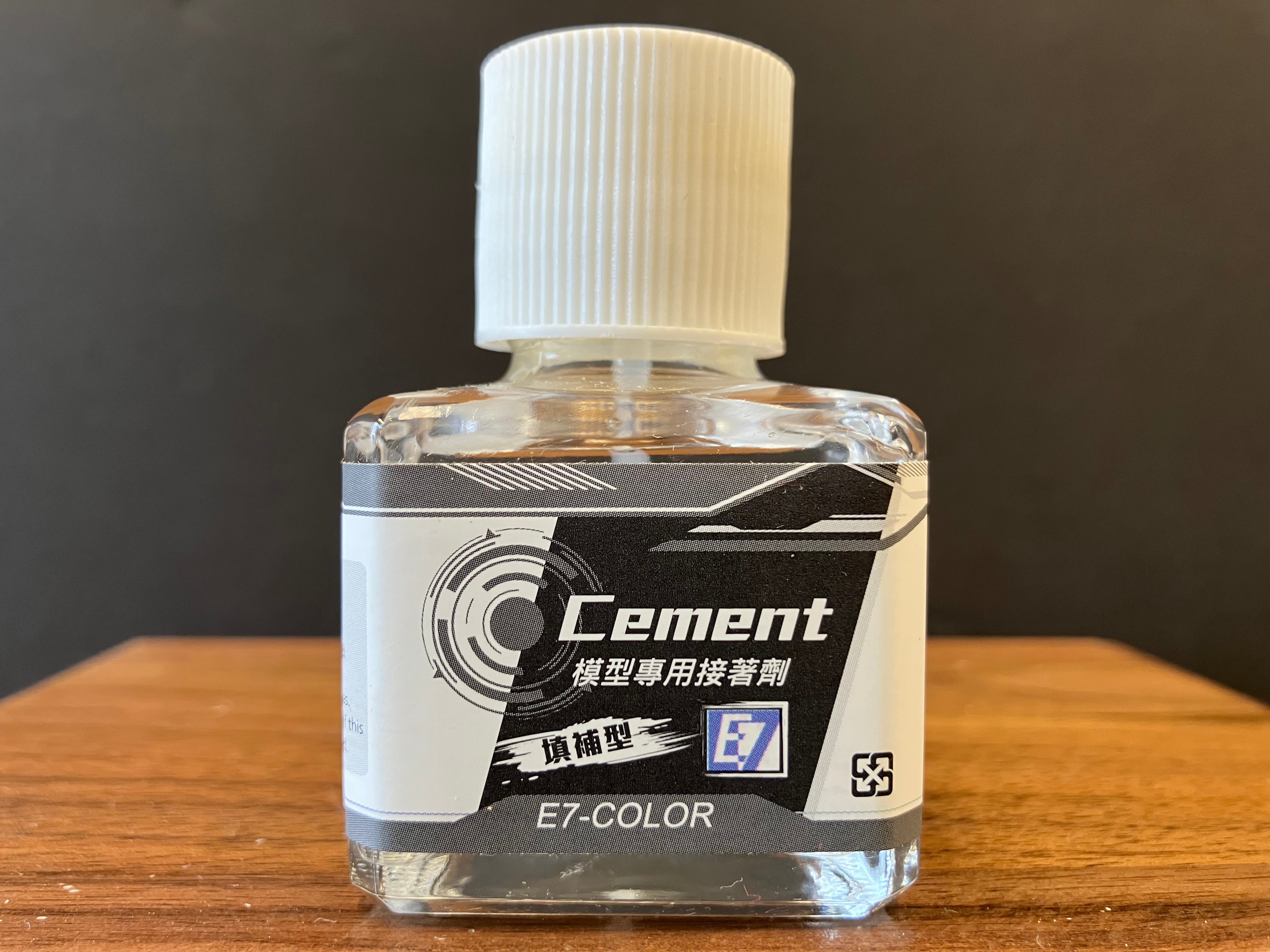 Cement 模型專用接着劑 (填補型) Type C [白蓋]