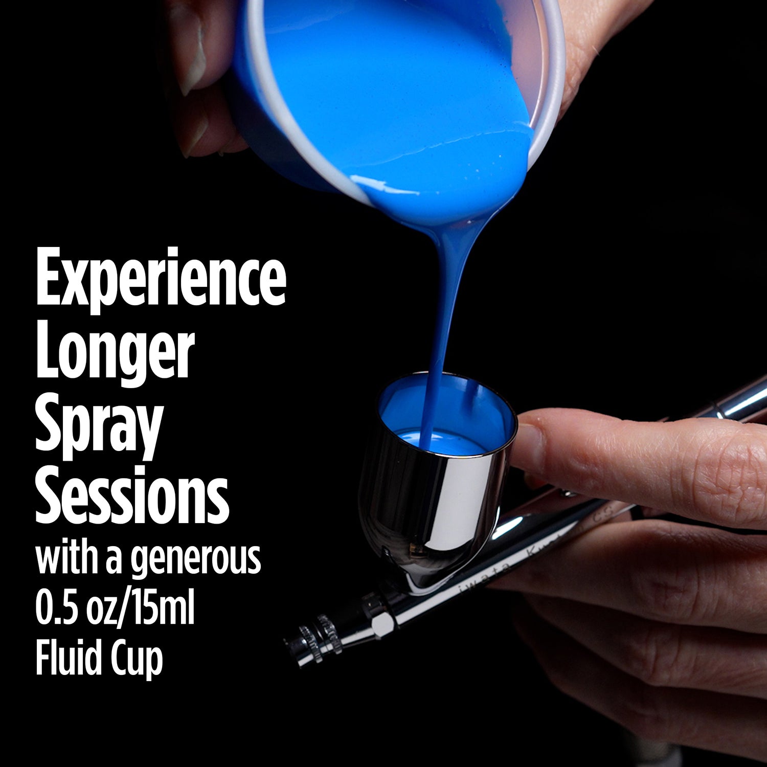 Vault Kustom CS Gravity Feed 0.35 mm Dual Action Airbrush HP-KCS ECL 4700 [限定商品]