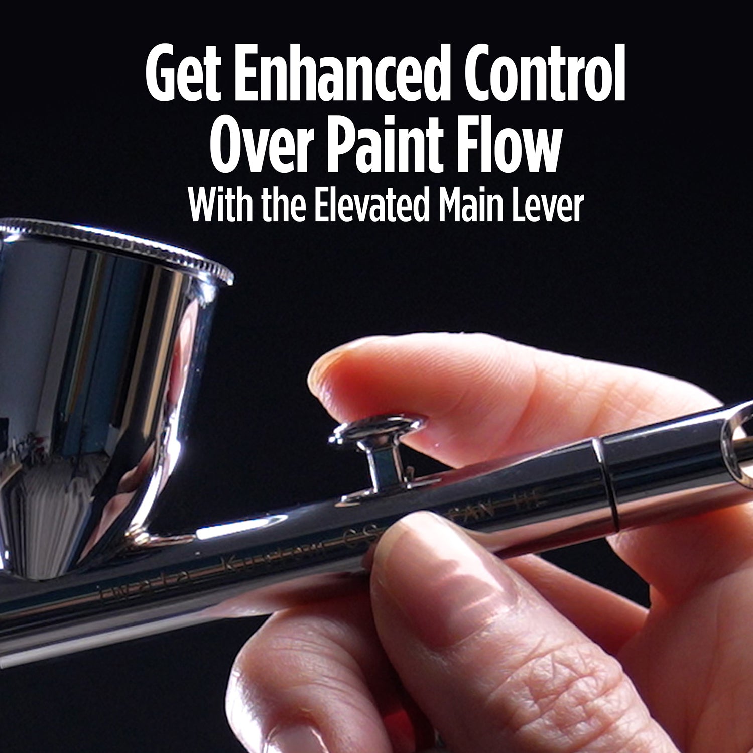 Vault Kustom CS Gravity Feed 0.35 mm Dual Action Airbrush HP-KCS ECL 4700 [限定商品]