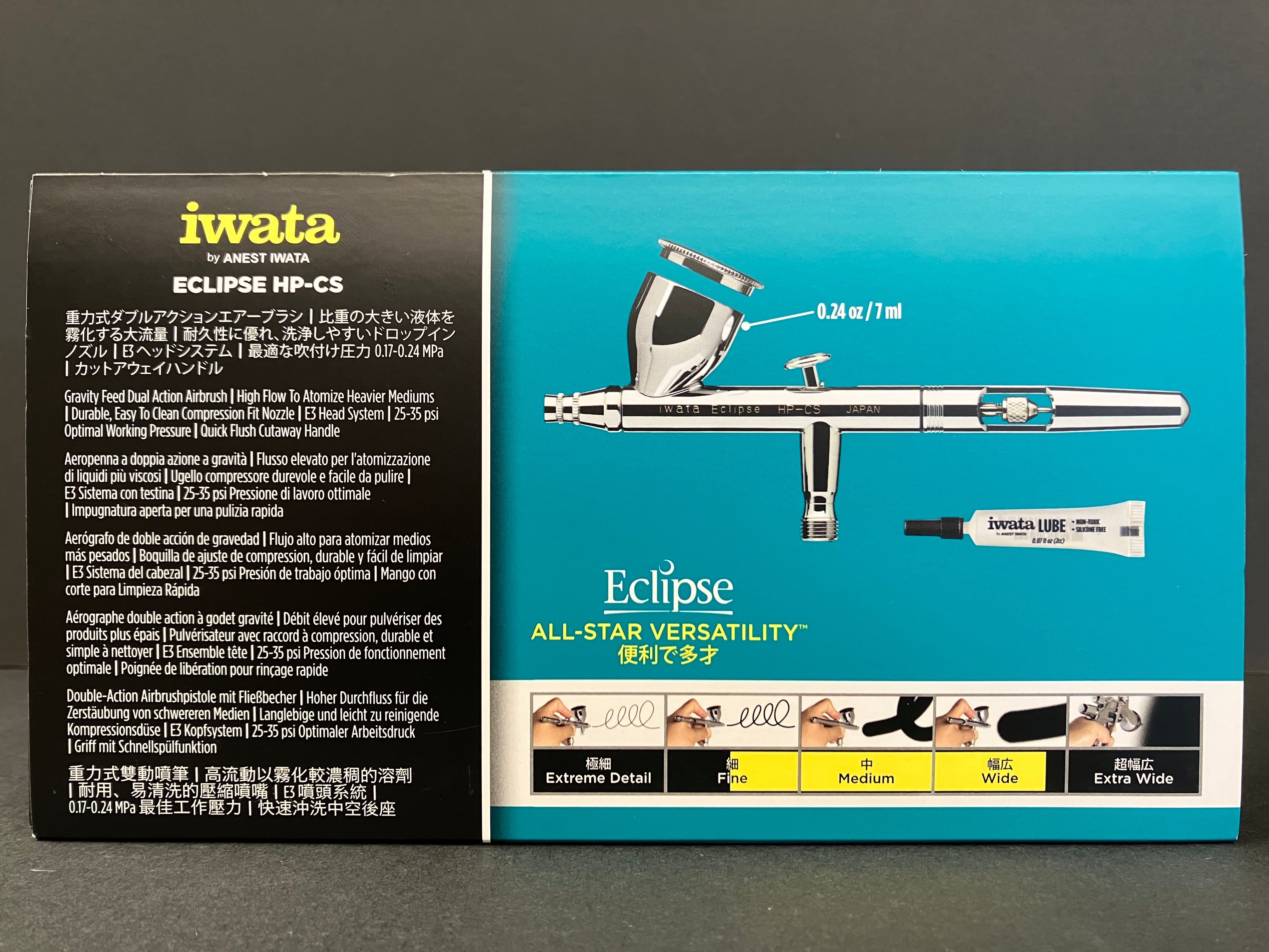 Eclipse HP-CS Gravity Feed 0.35 mm Dual Action Airbrush ECL 4500