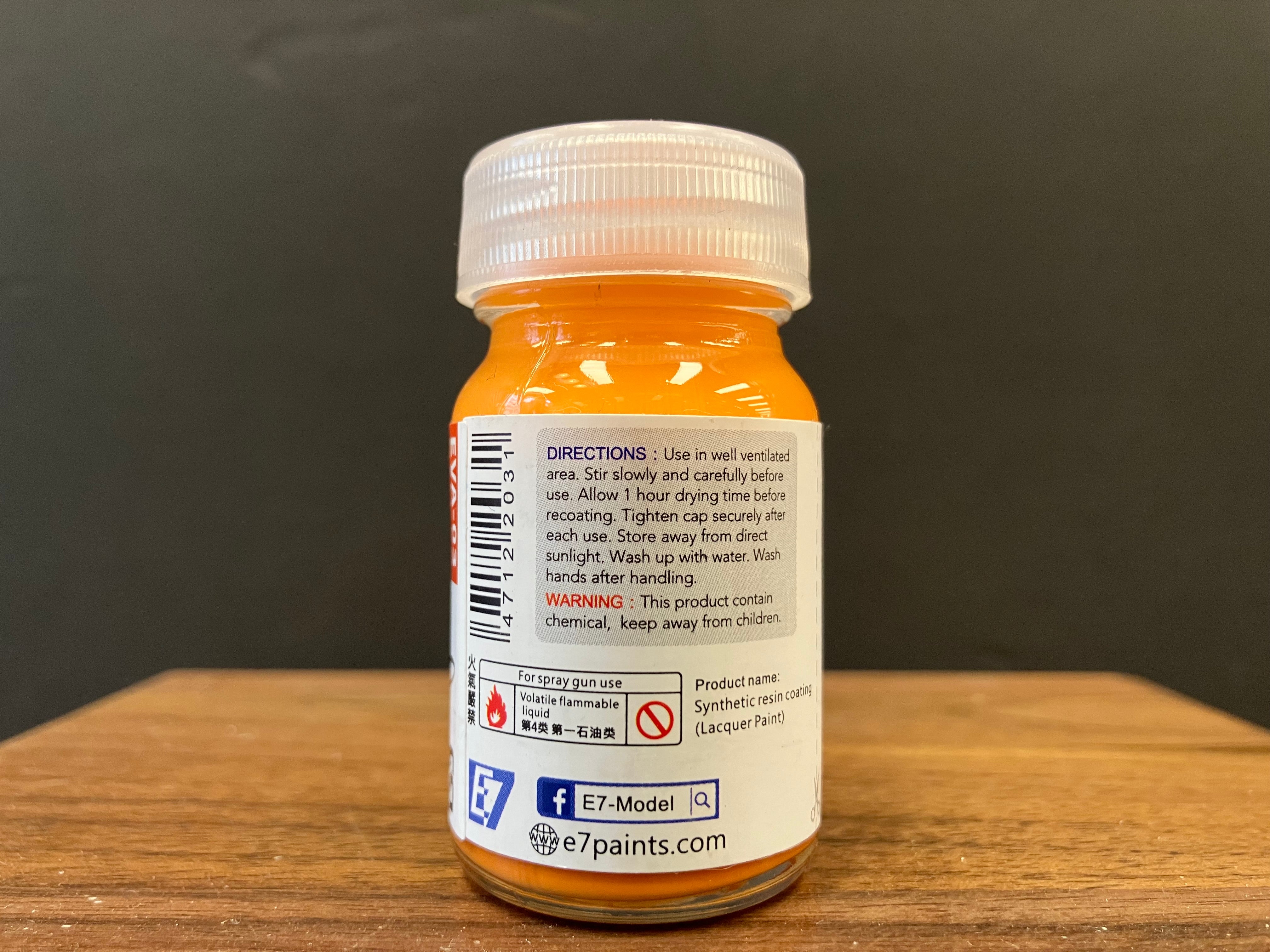 EVA Color: Pumpkin Orange 橘 (南瓜橙) [03 色号] EVA-03 (20 ml)
