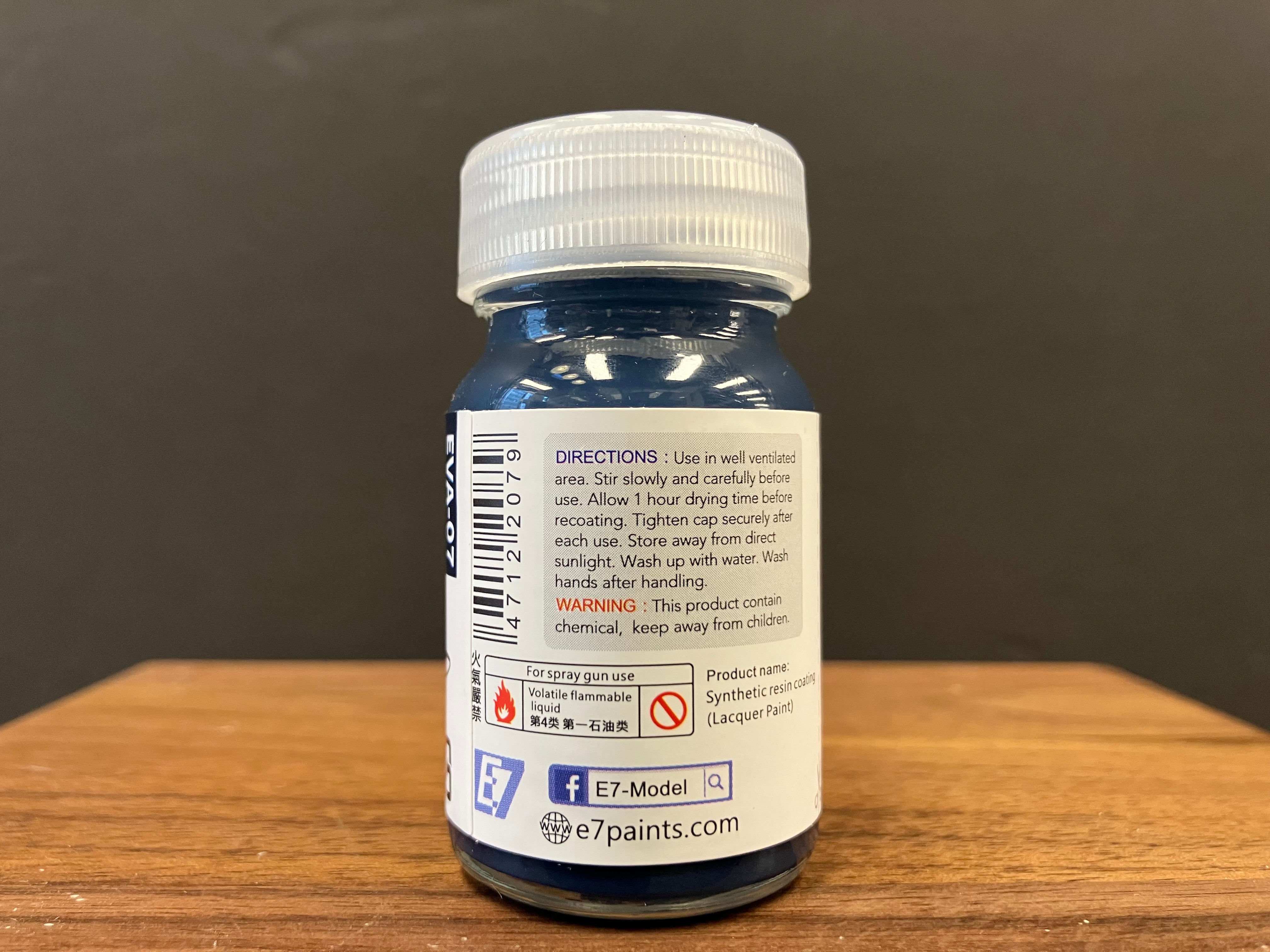EVA Color: Deep Blue 紺 (深藍/湛藍) [07 色号] EVA-07 (20 ml)