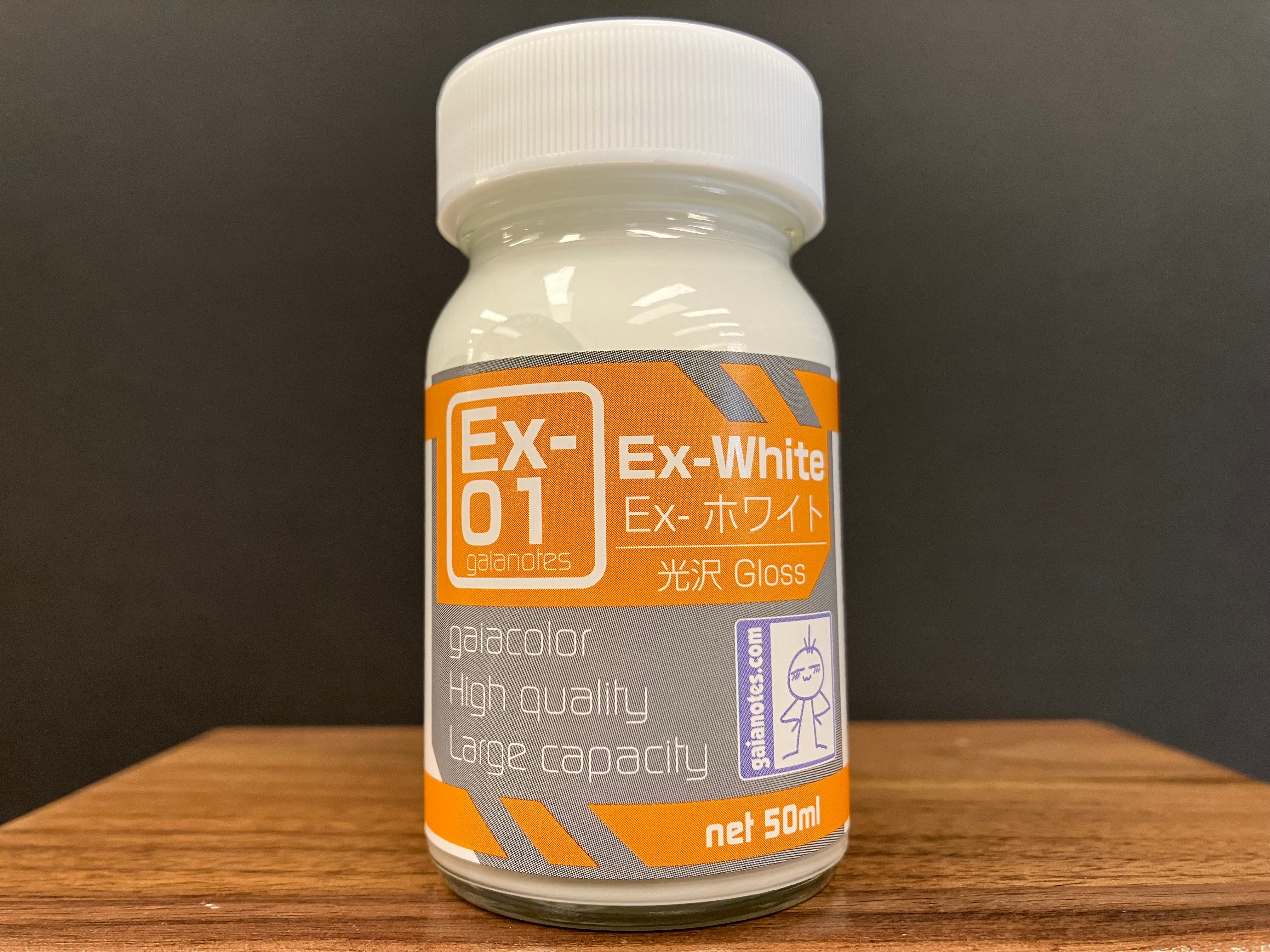 EX-01 Ex-White (Gloss White) 光澤: 白色