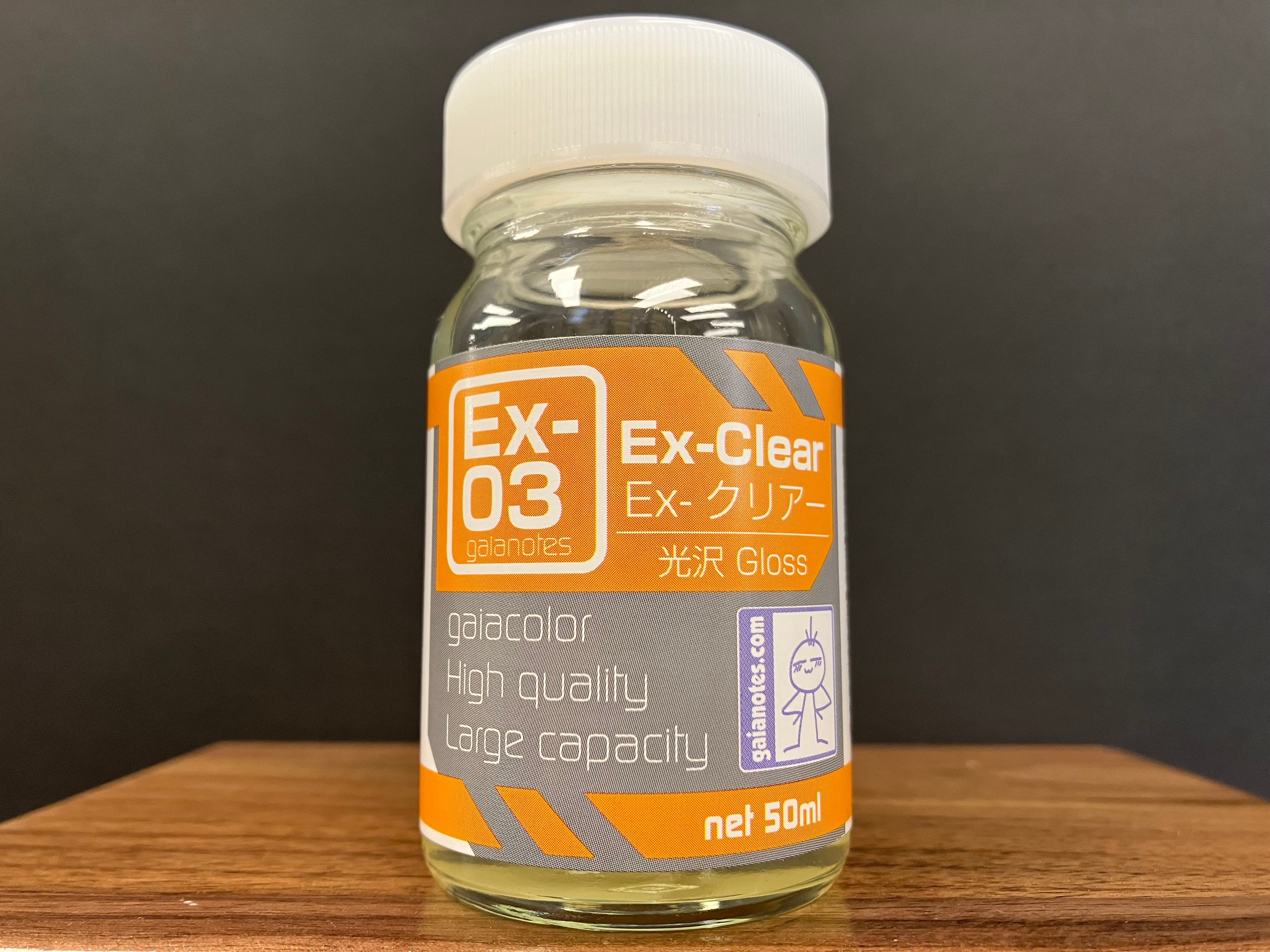 EX-03 Ex-Clear (Gloss Clear) 光澤: 透明