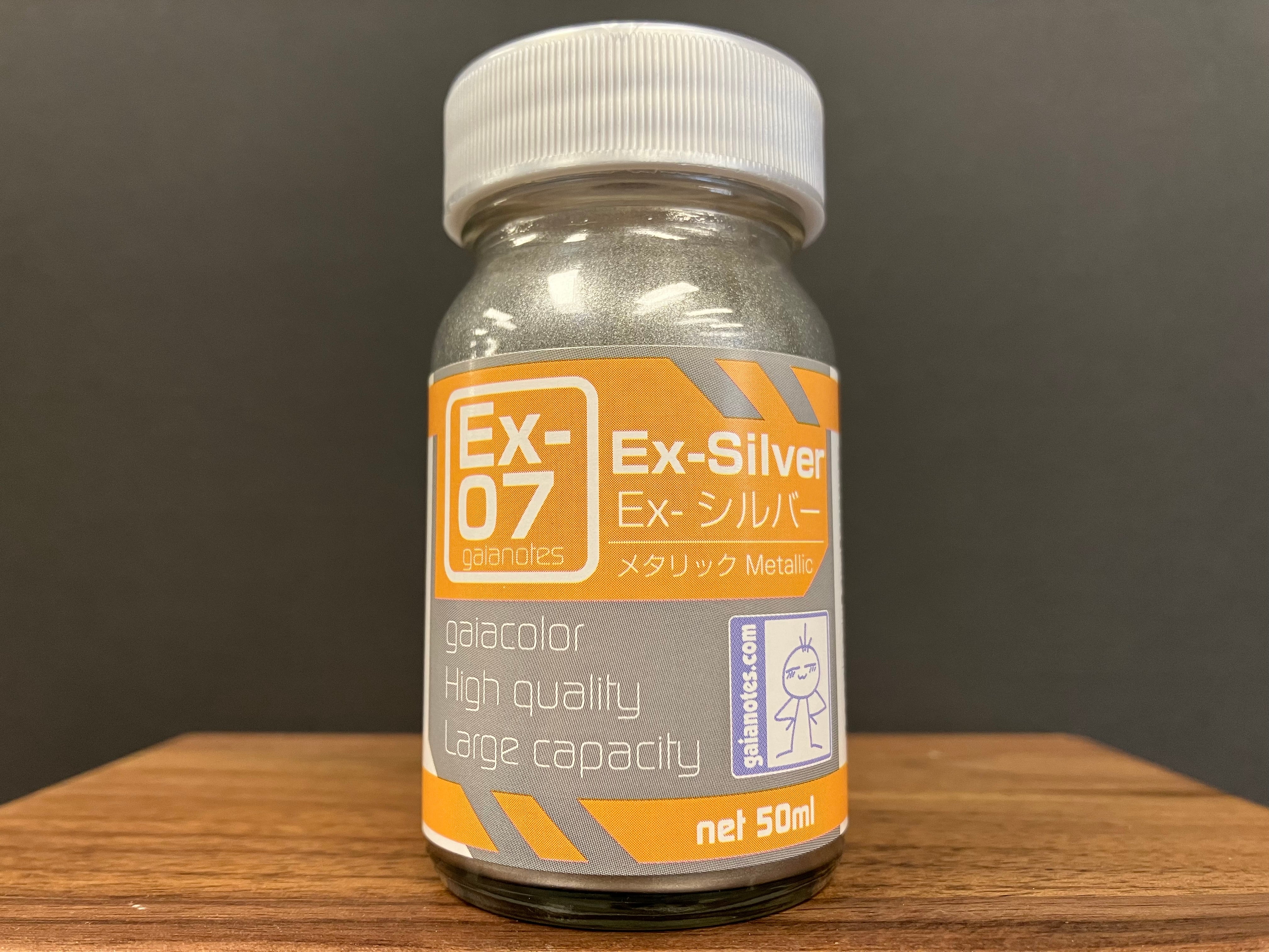 EX-07 Ex-Silver (Metallic Silver) 金屬色: 銀色