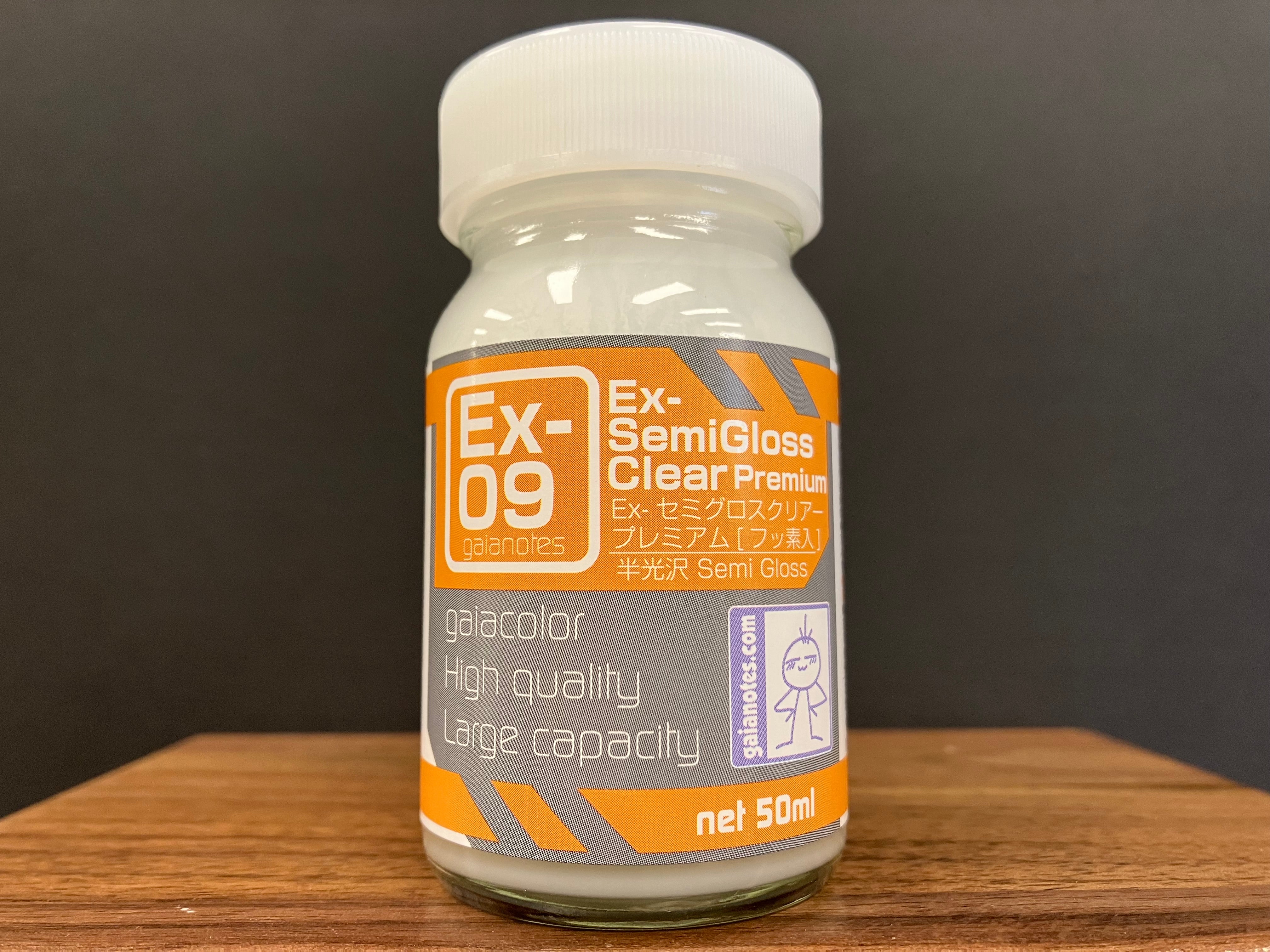 EX-09 Ex-Semi Gloss Clear Premium (Semi Gloss Clear) 半光澤: 半光澤透明·高級版本