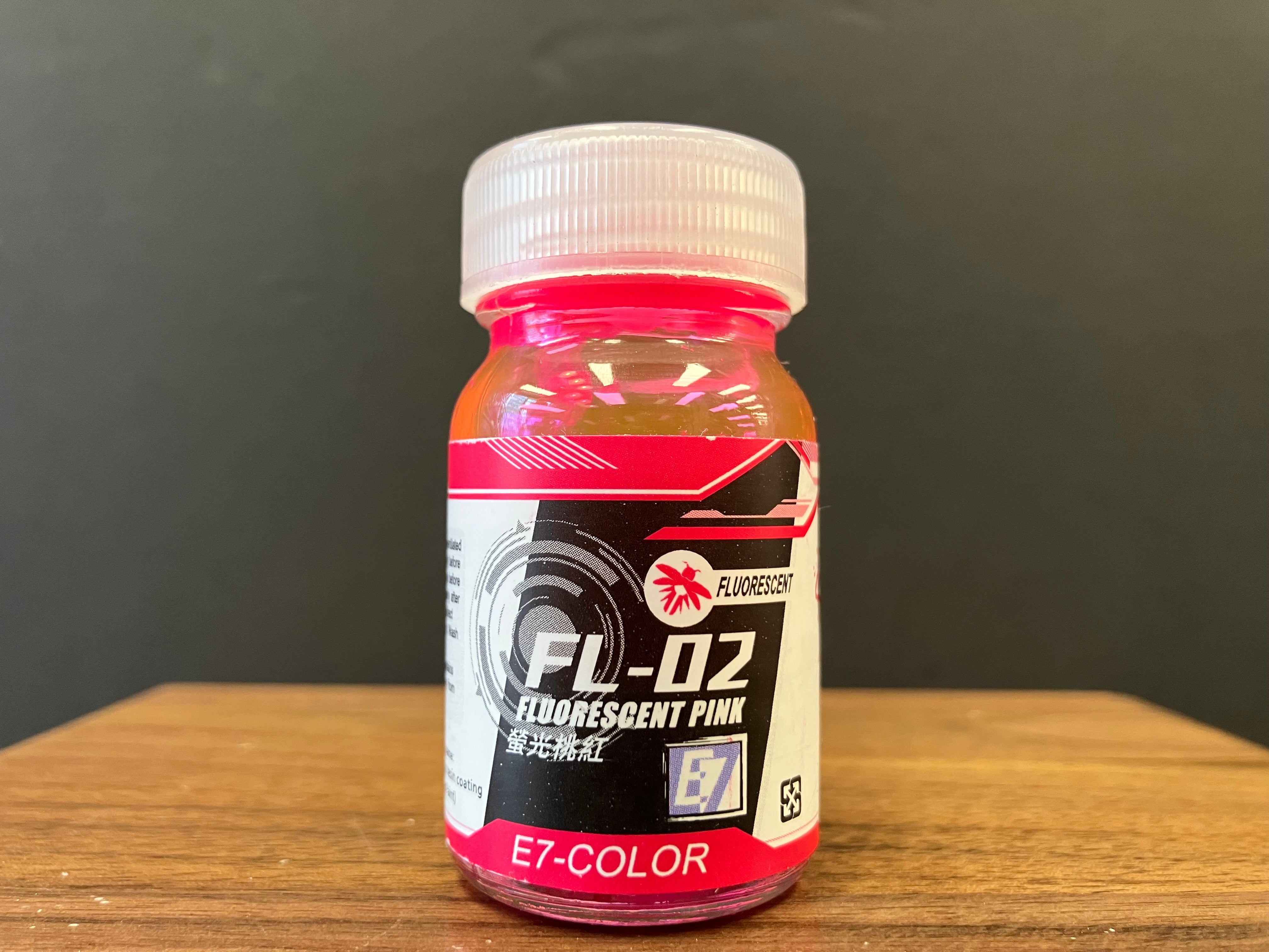 Fluorescent Color: Fluorescent Pink 螢光桃紅 FL-02 (20 ml)