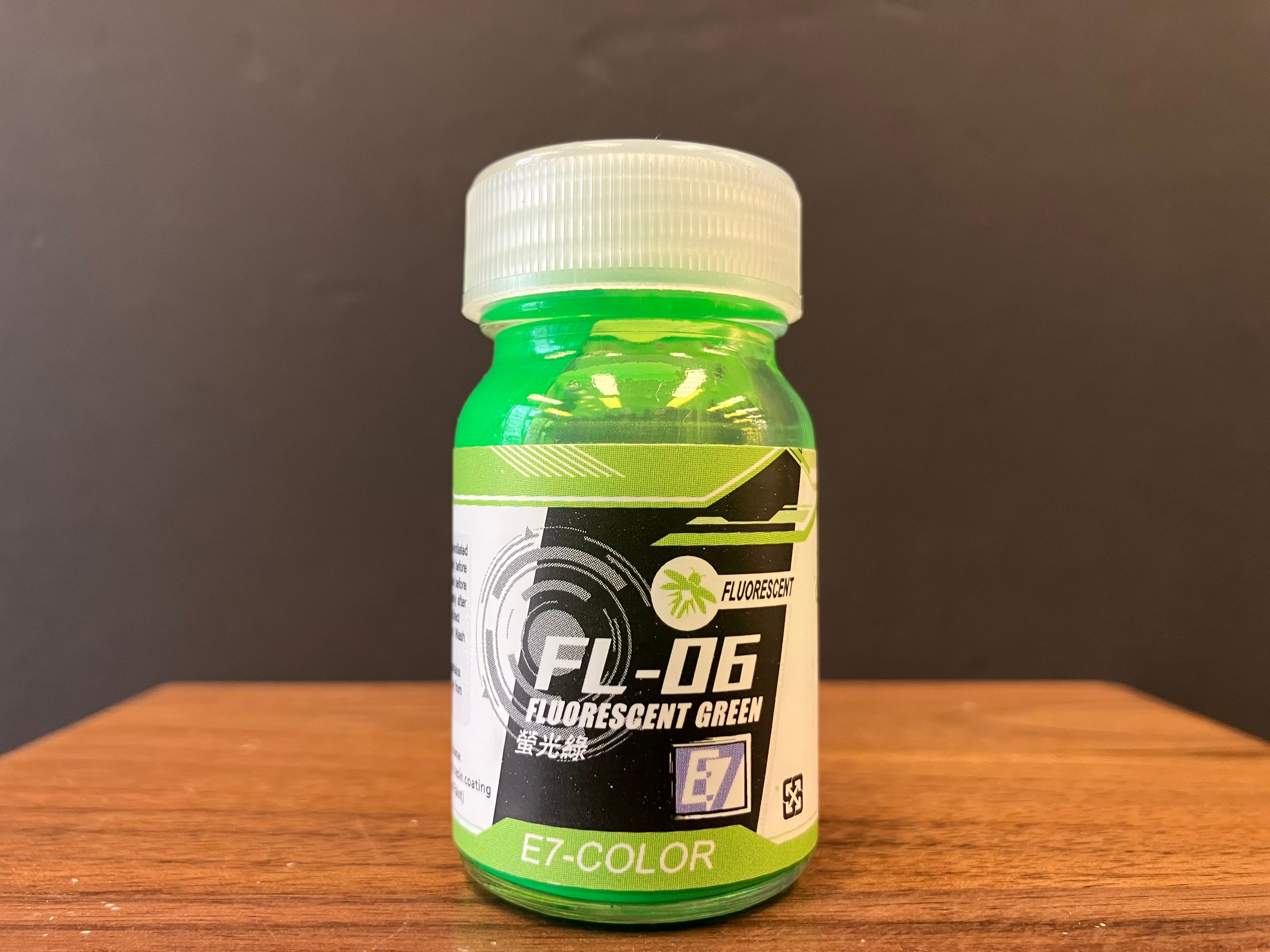 Fluorescent Color: Fluorescent Green 螢光綠 FL-06 (20 ml)
