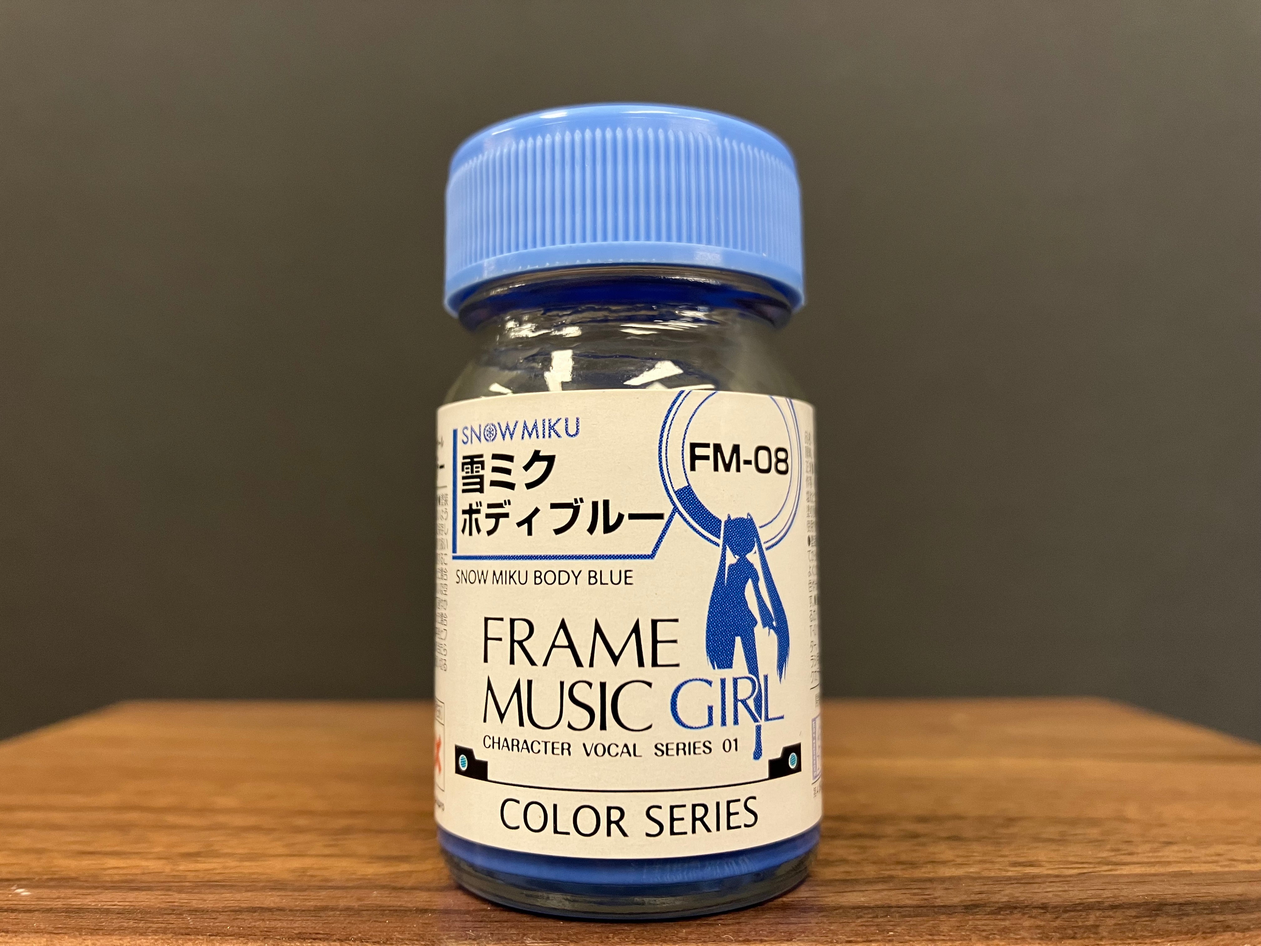 Semi-Gloss Snow Miku Body Blue FM-08 半光澤: 飄雪初音未來本体藍色·衣服