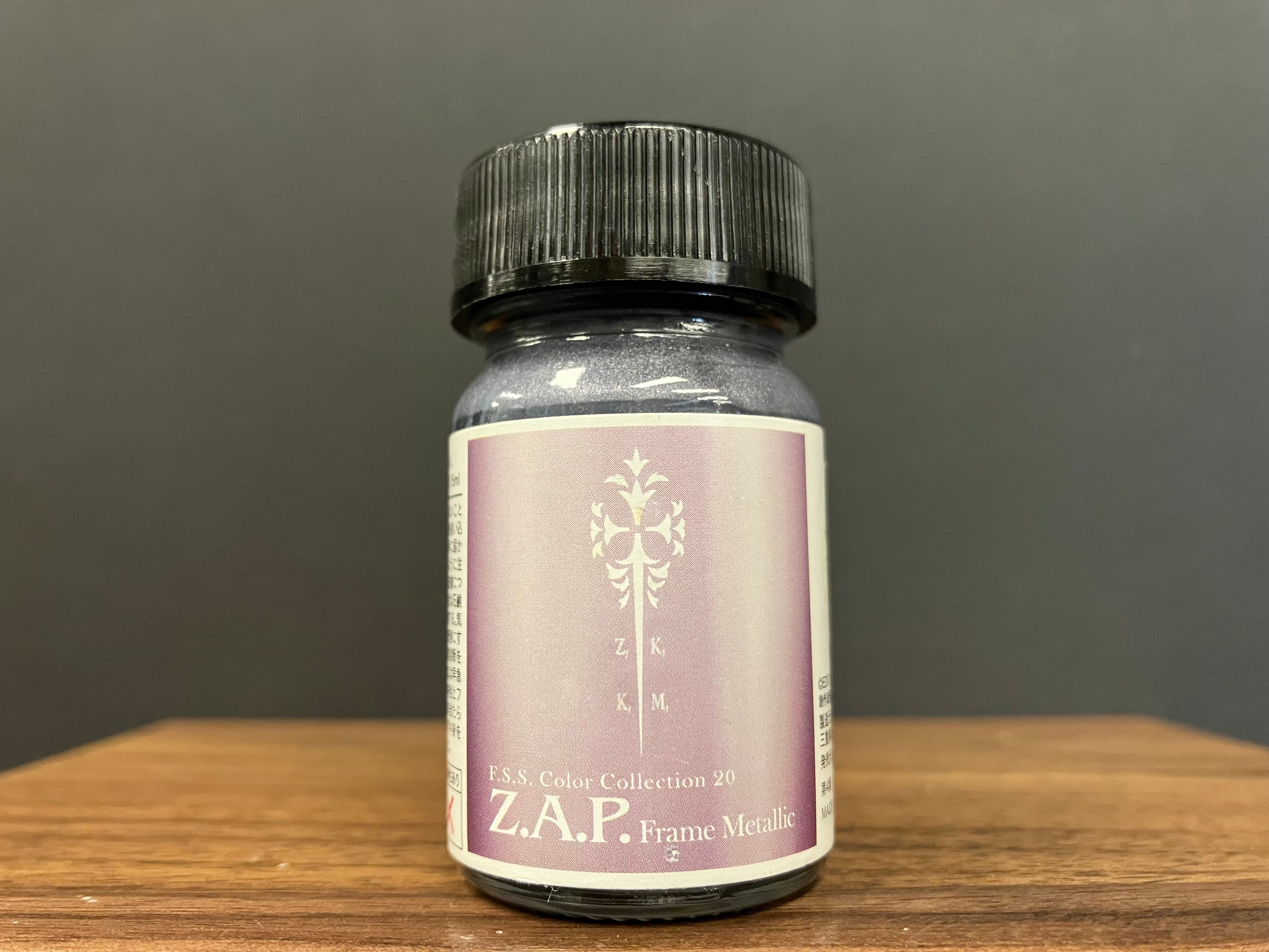 No. 20 Z.A.P. Frame Metallic [油性塗料 - Z.A.P. 金屬骨架色] (Z.A.P. フレームメタリック) 15 ml