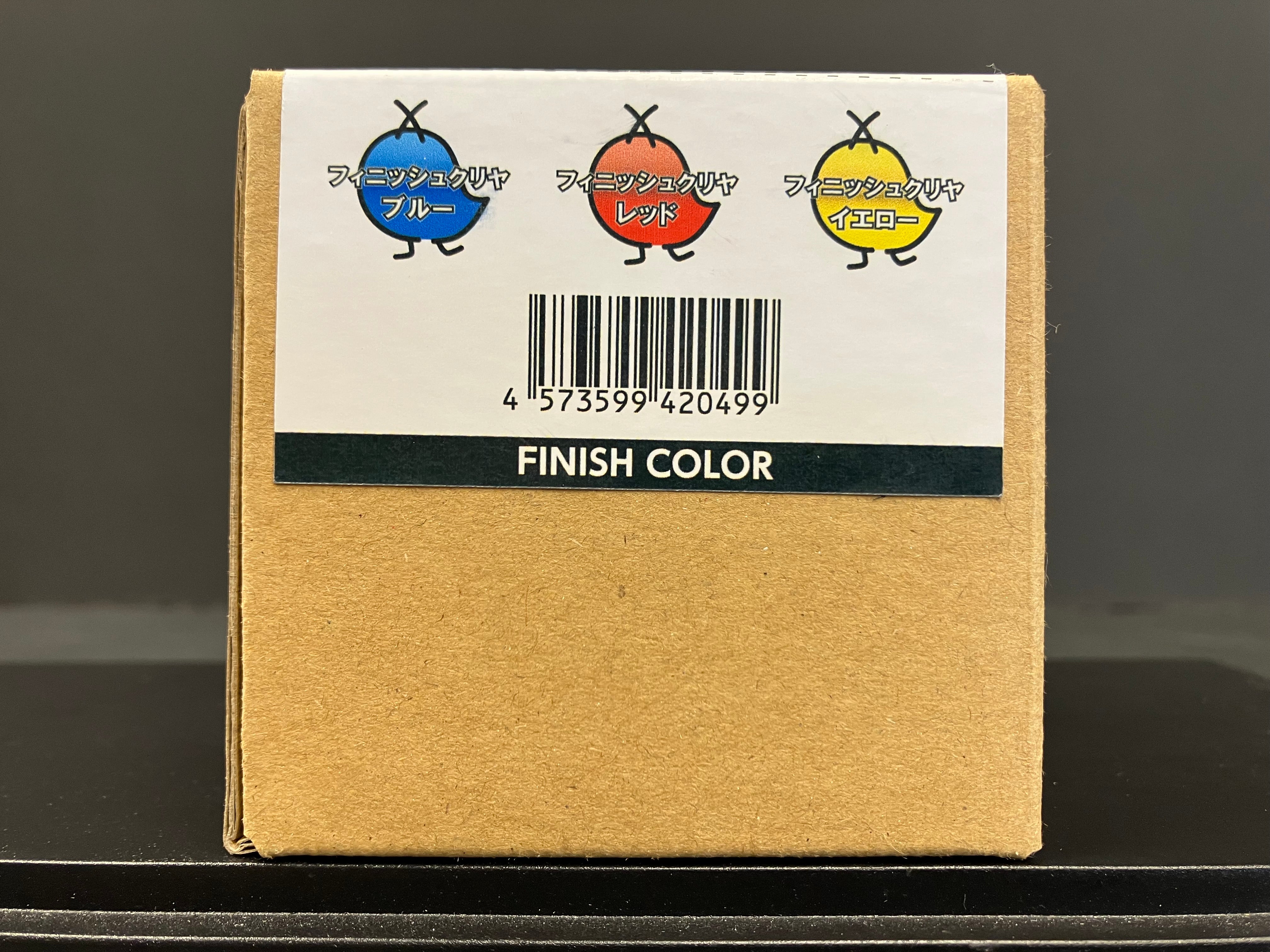 No. 28 Finish Color Clear Strengthening Agent Set [低侵蝕 - 亮光澤透明色彩 + 專用強化劑 套裝] (フィニッシュカラークリヤ強化剤セット) 30 ml