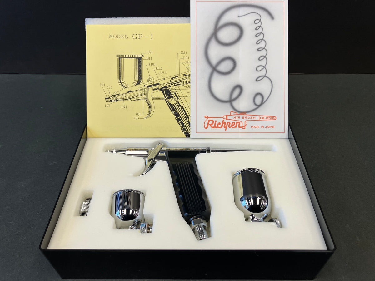 Gunpiece Series Side Feed 0.4 mm Dual Action Trigger Airbrush GP-2