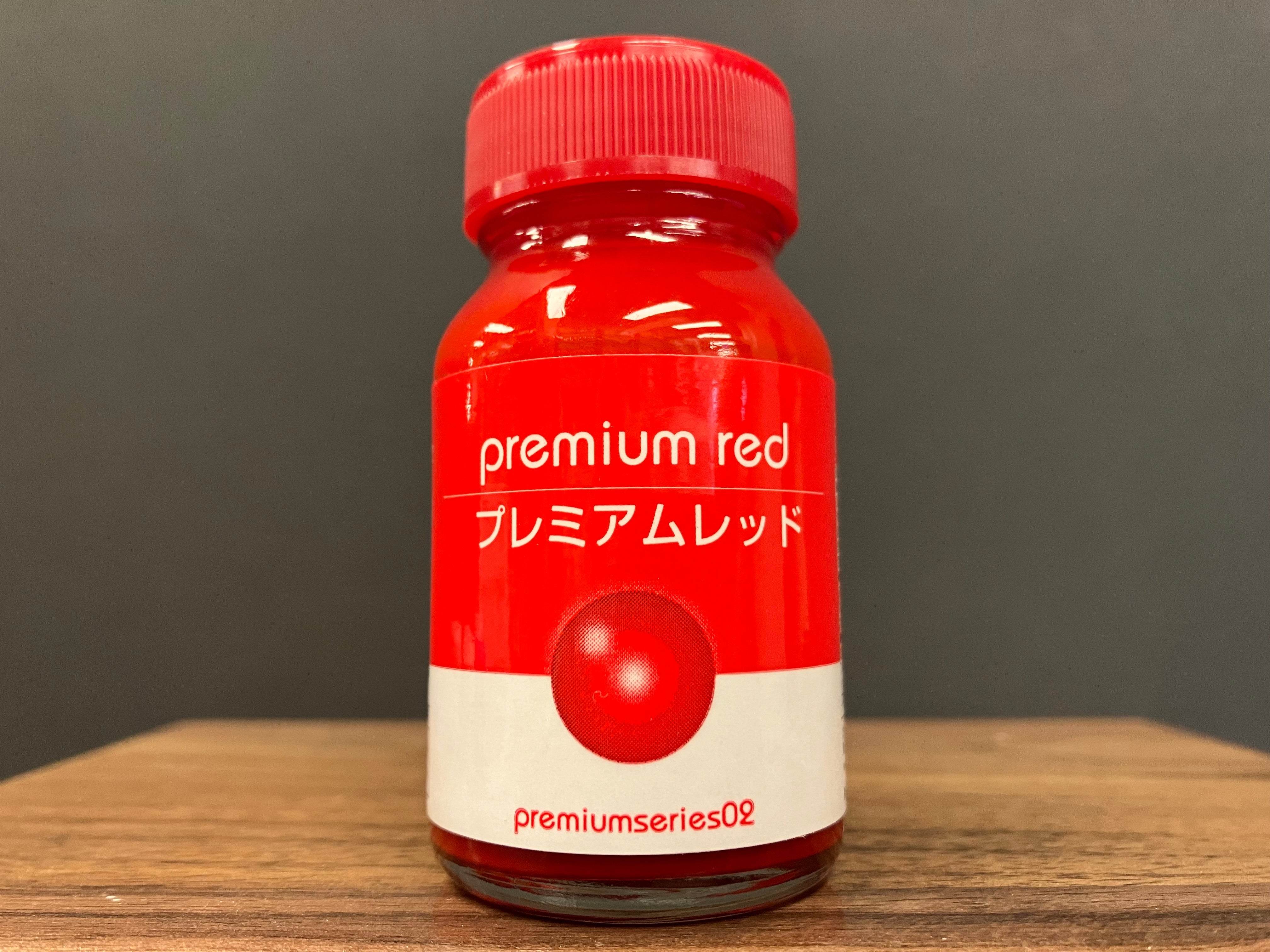 GP-02 Premium Red 半透明: 超級紅 [魔幻紅]·顏料系
