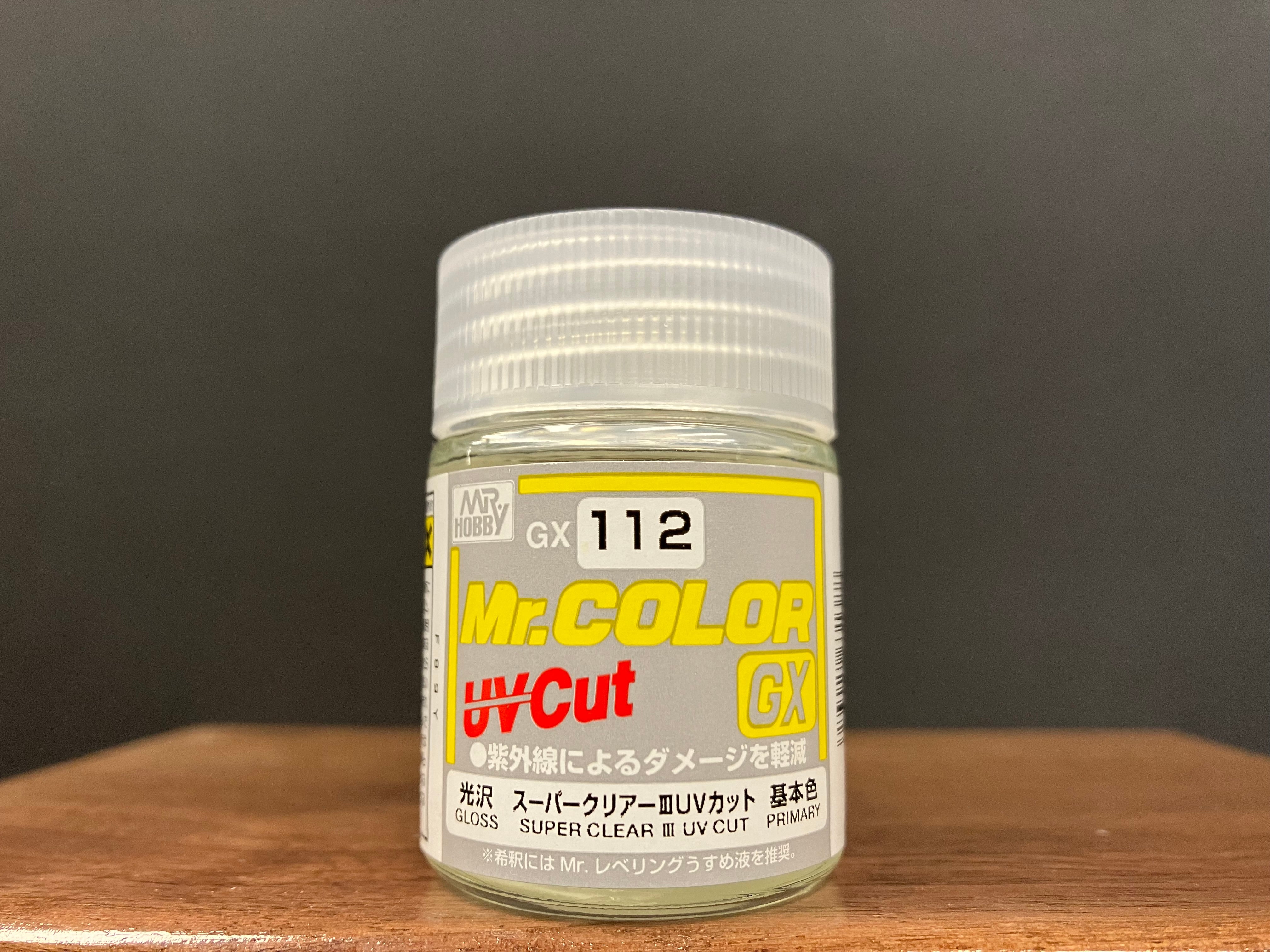 Mr. Color UV Cut GX Super Clear III Gloss GX112