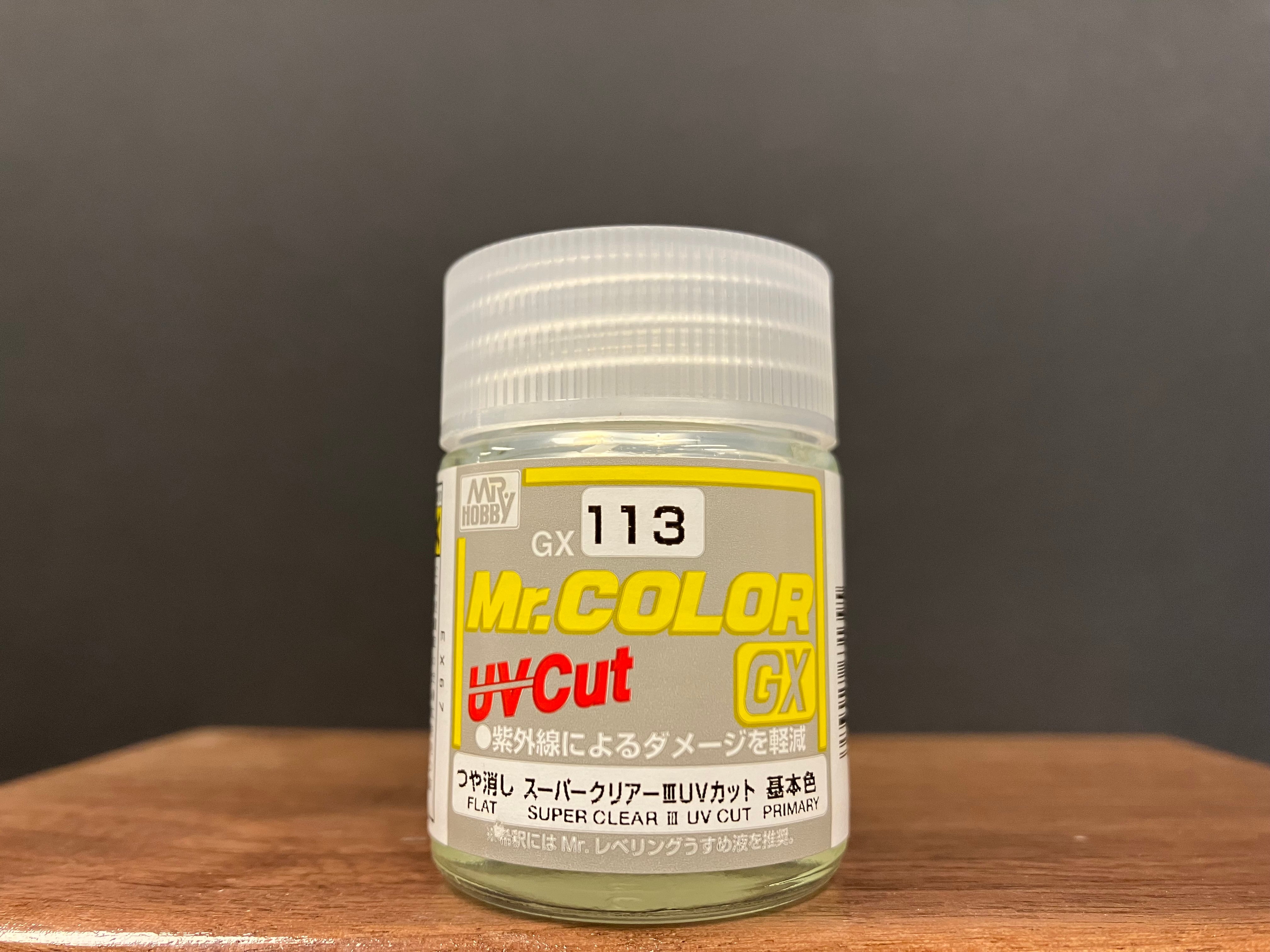 Mr. Color UV Cut GX Super Clear III Flat GX113