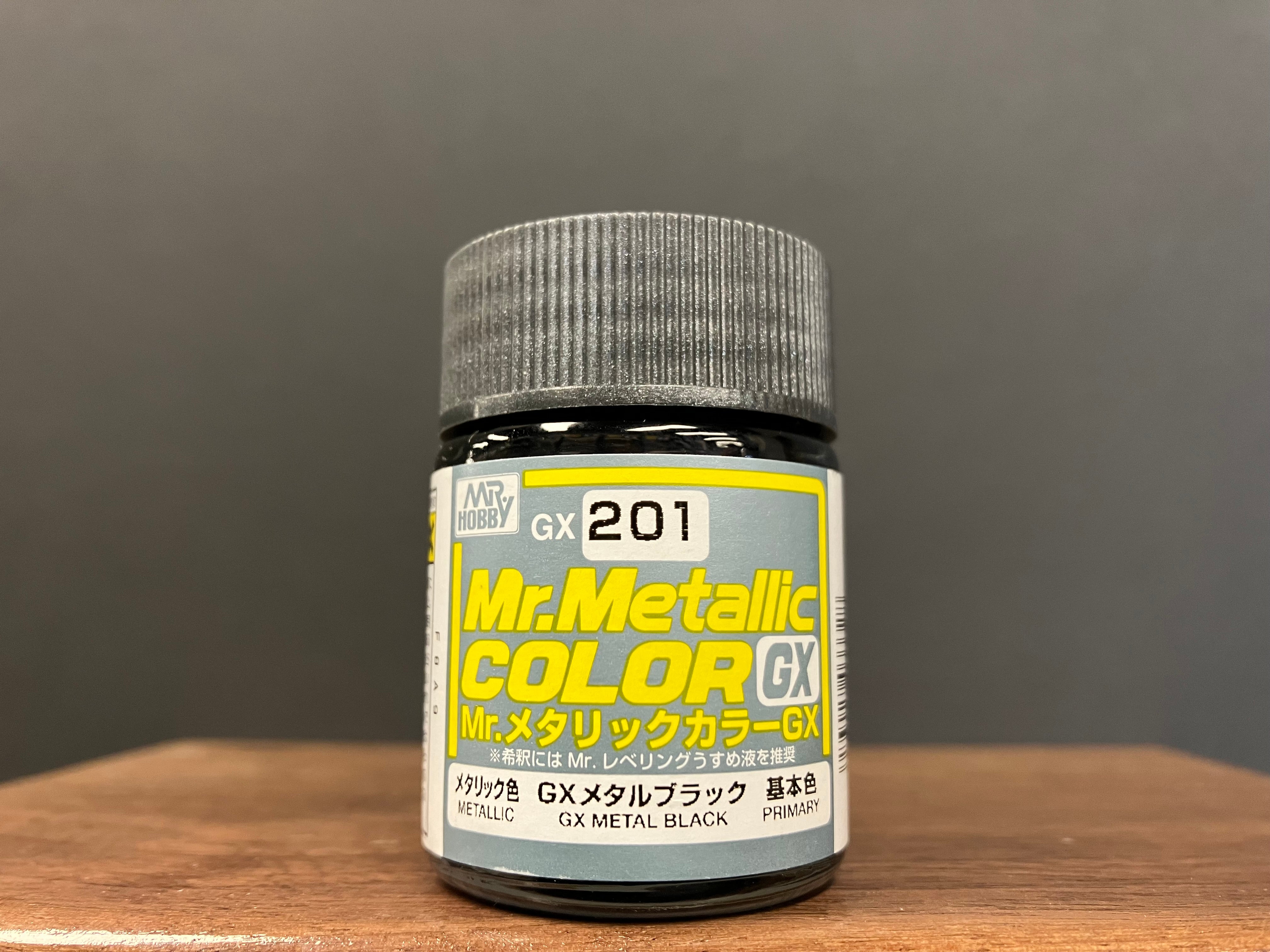 Metallic GX Metal Black GX201 (金屬黑色)