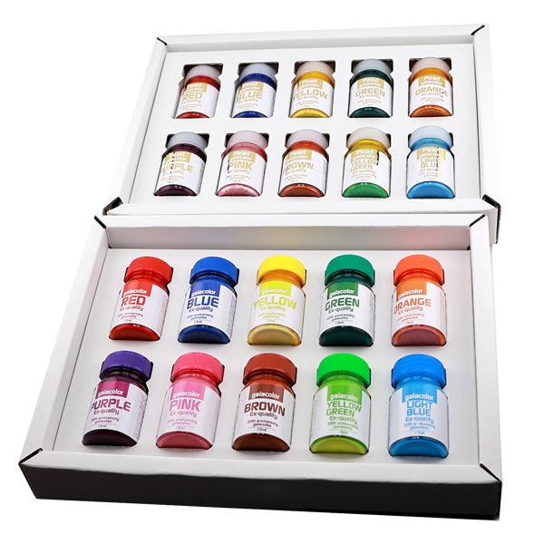 Gaia Notes 20th Anniversary Color Set in Mini Rack (10 Basic Colors + 10 Pearl Colors)