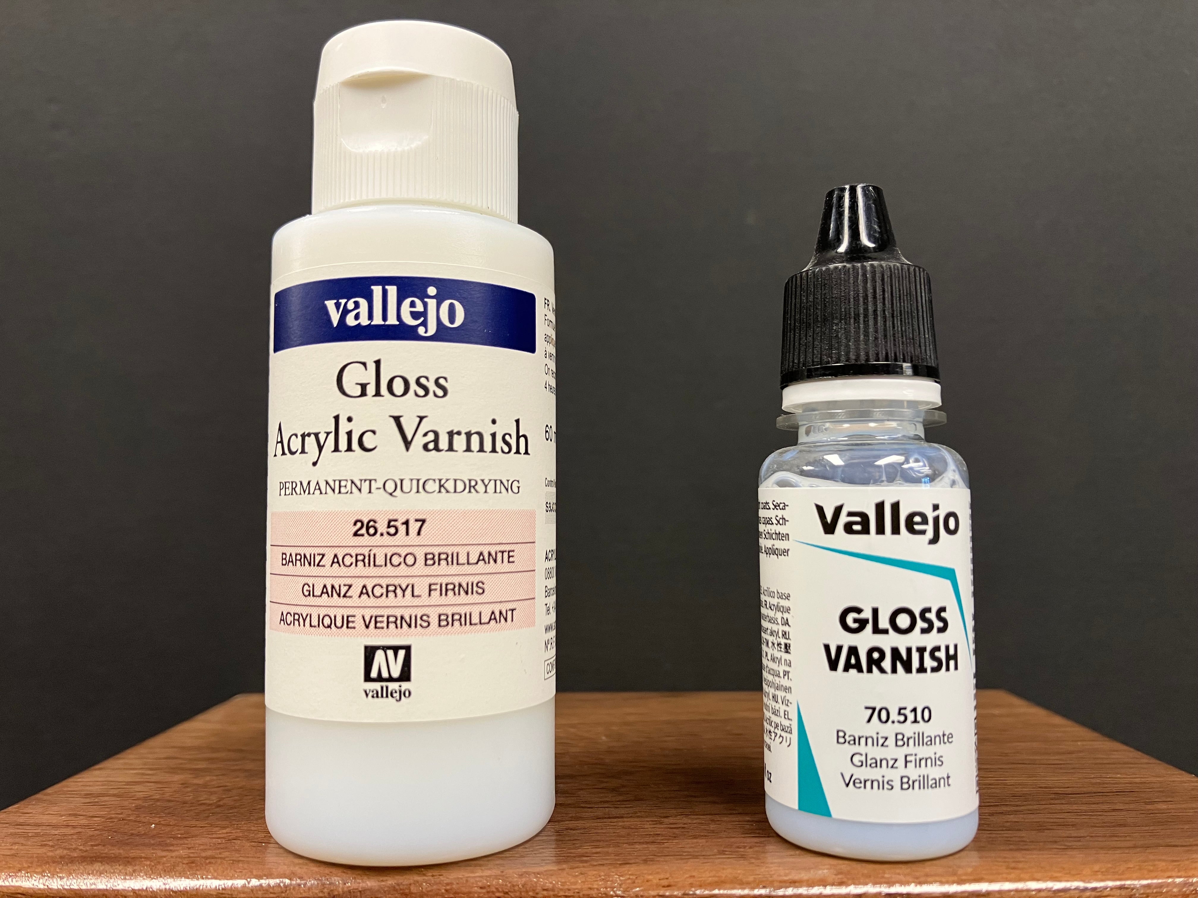Auxiliary Products: Gloss Acrylic Varnish [水性透明保護漆 - 亮光澤透明]