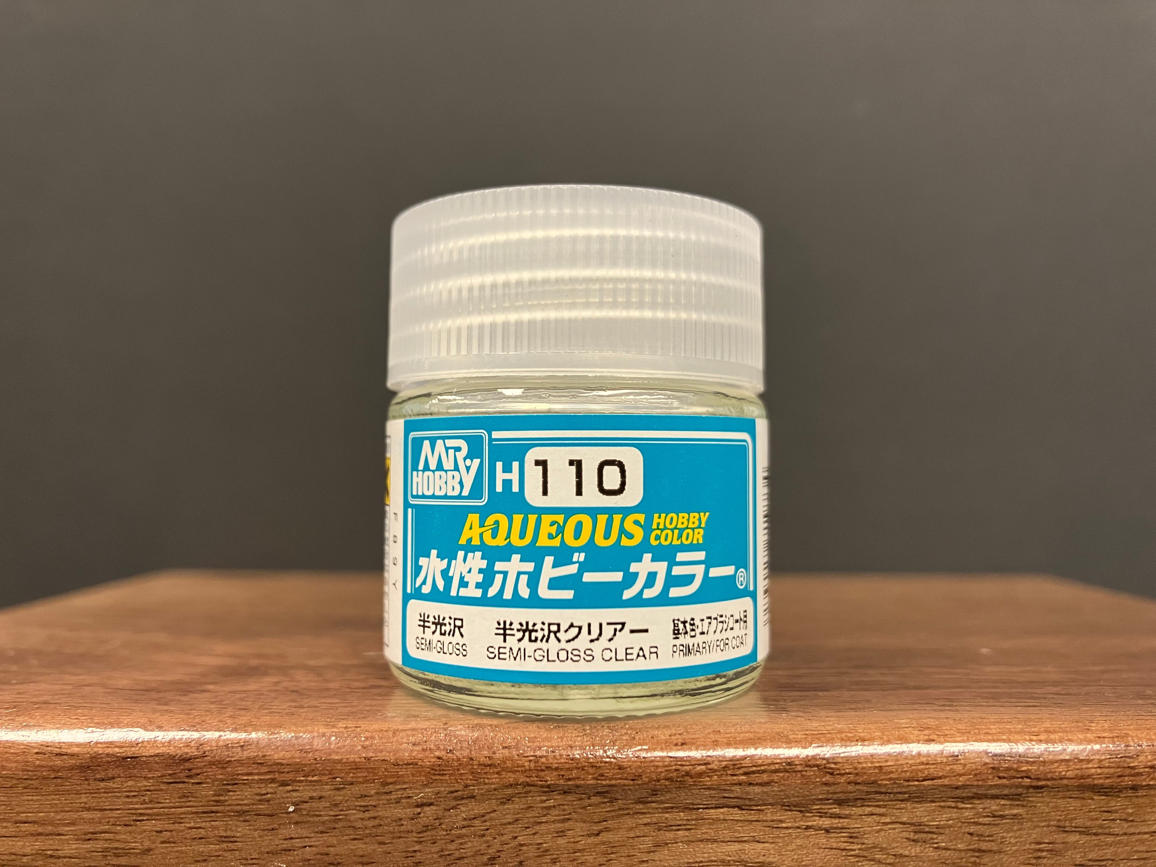 Semi-Gloss Transparent Clear H110