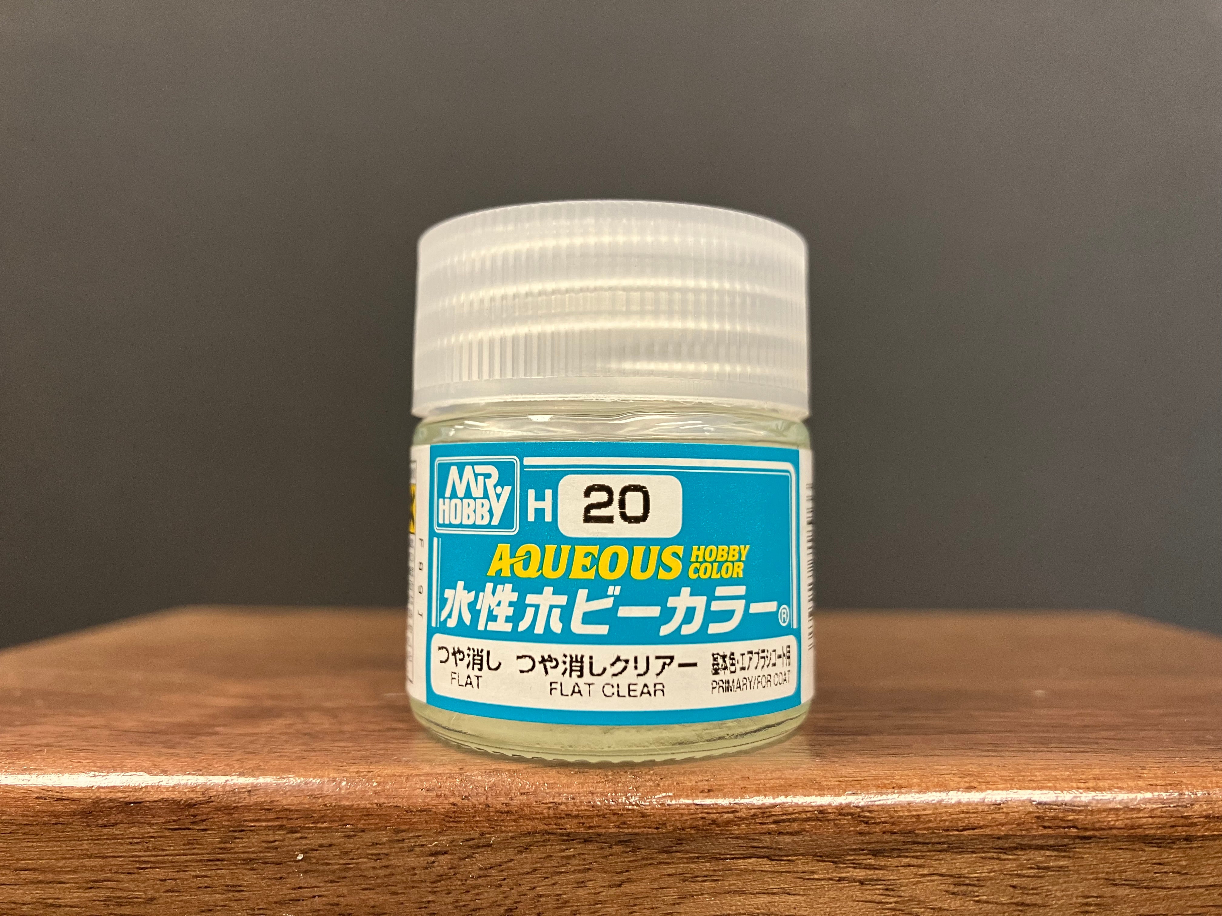 Matt Transparent Flat Clear H20