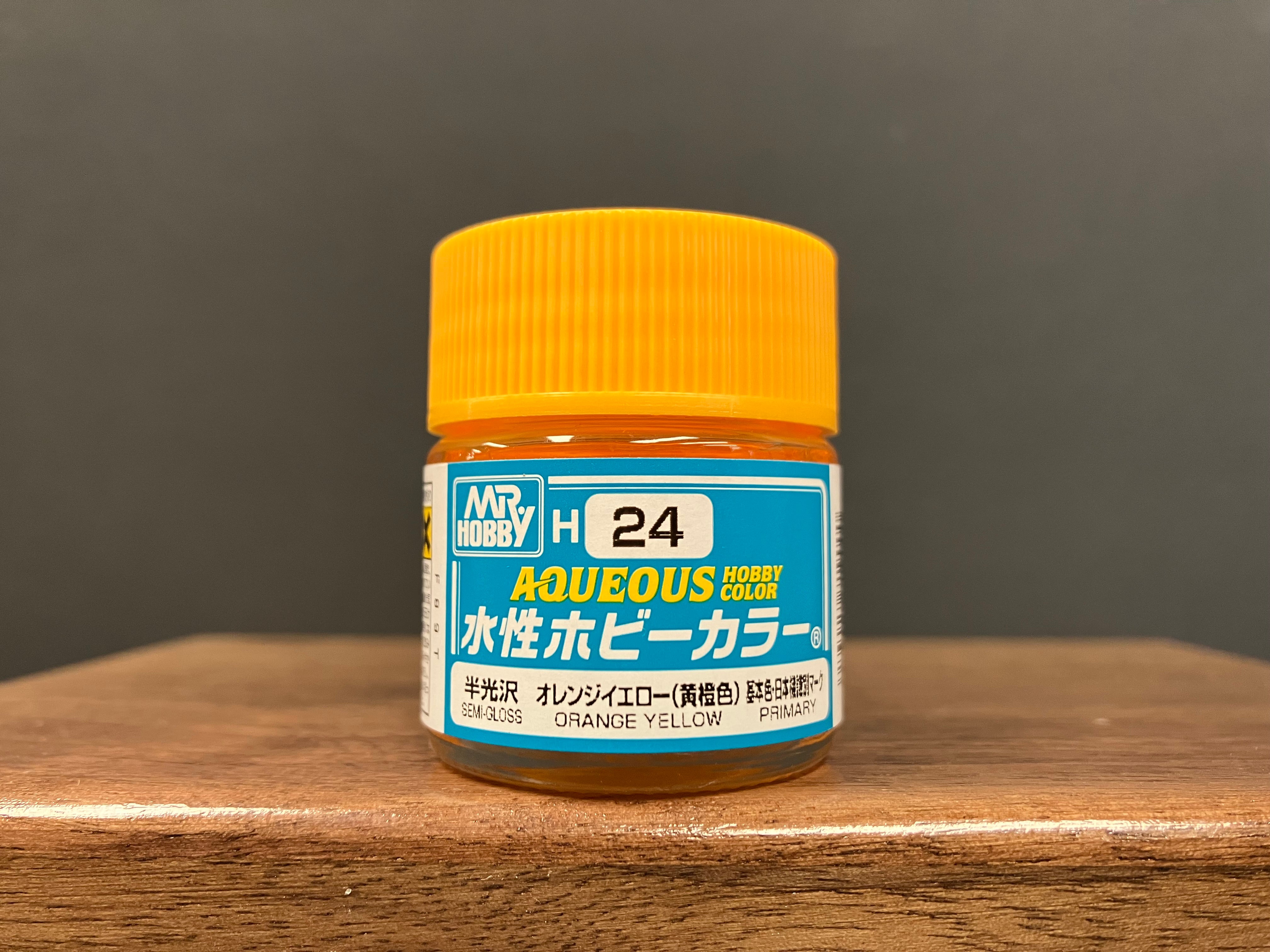 Semi-Gloss Orange Yellow H24