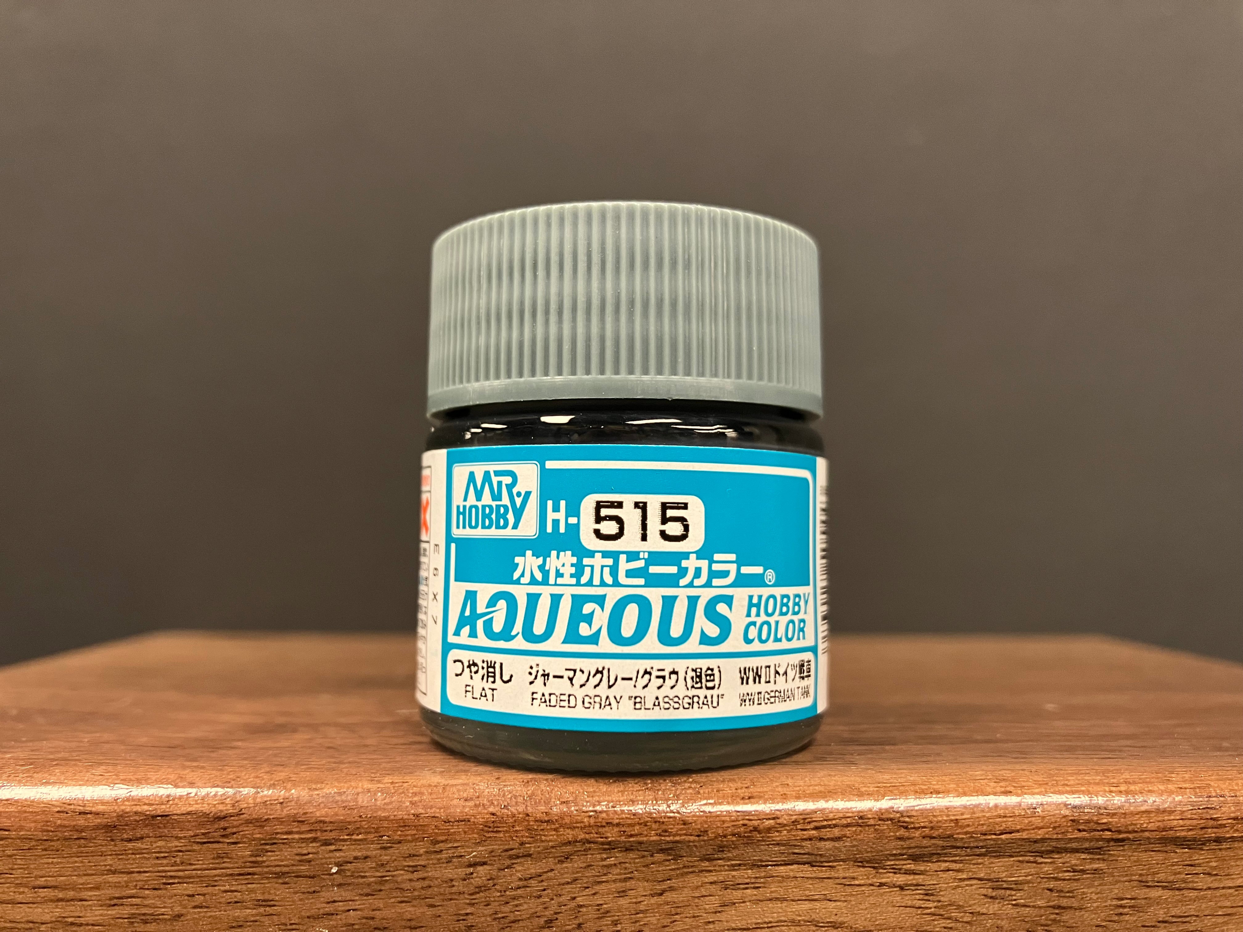 Matt Flat Faded Gray “Blassgrau” H515