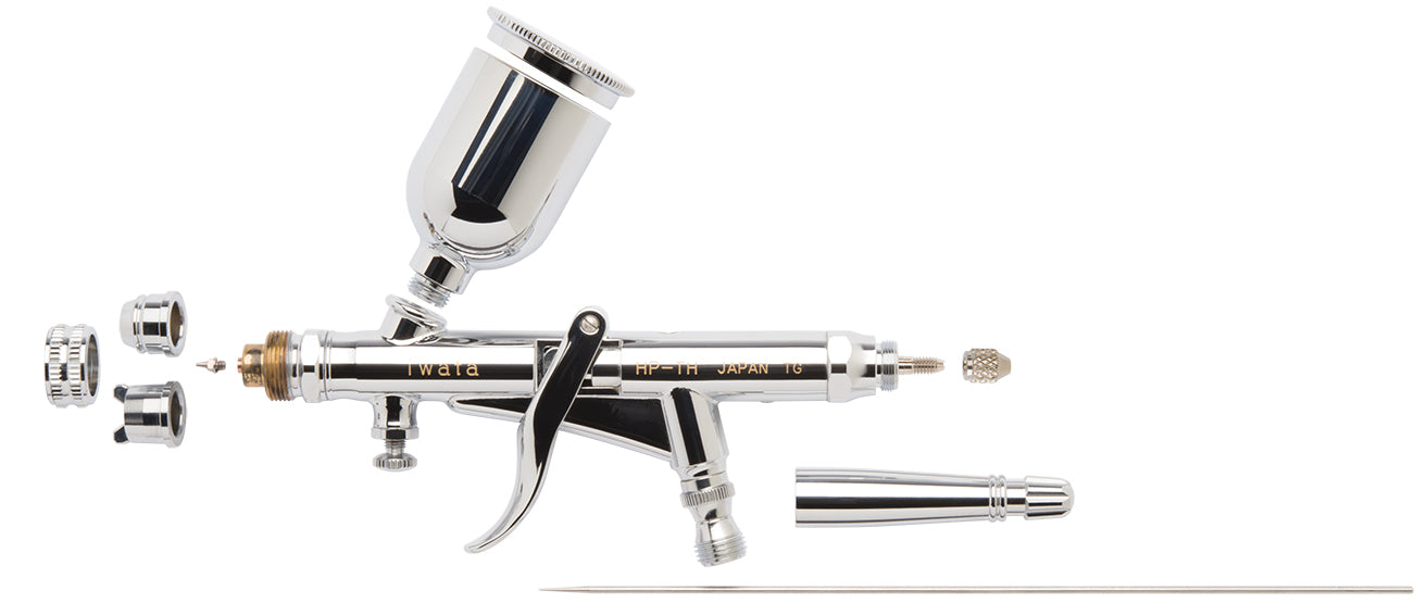 Hi-Line HP-TH Gravity Feed 0.5 mm Dual Action Trigger Airbrush H 5200