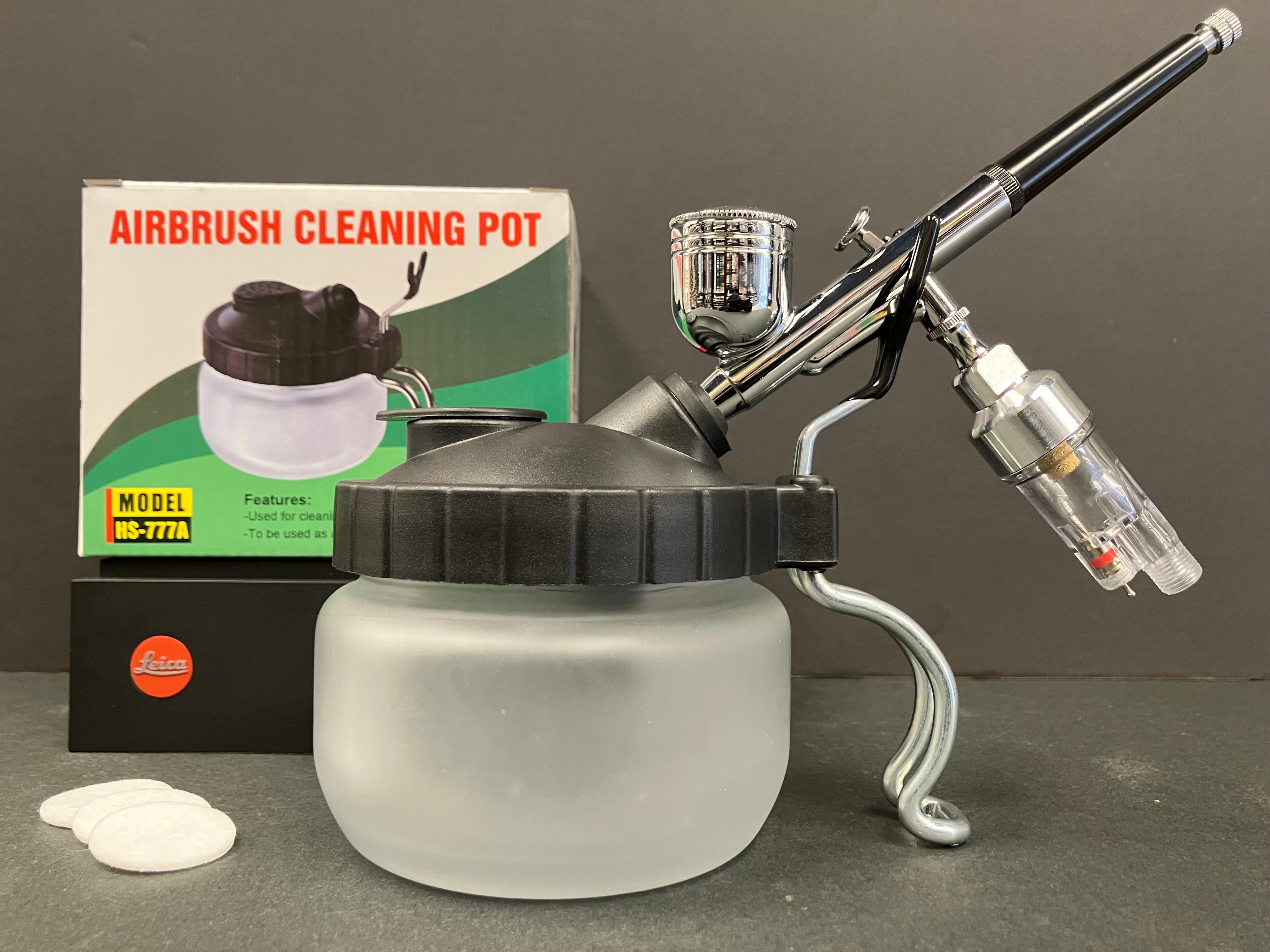 Airbrush Cleaning Pot HS-777A [洗筆壺]