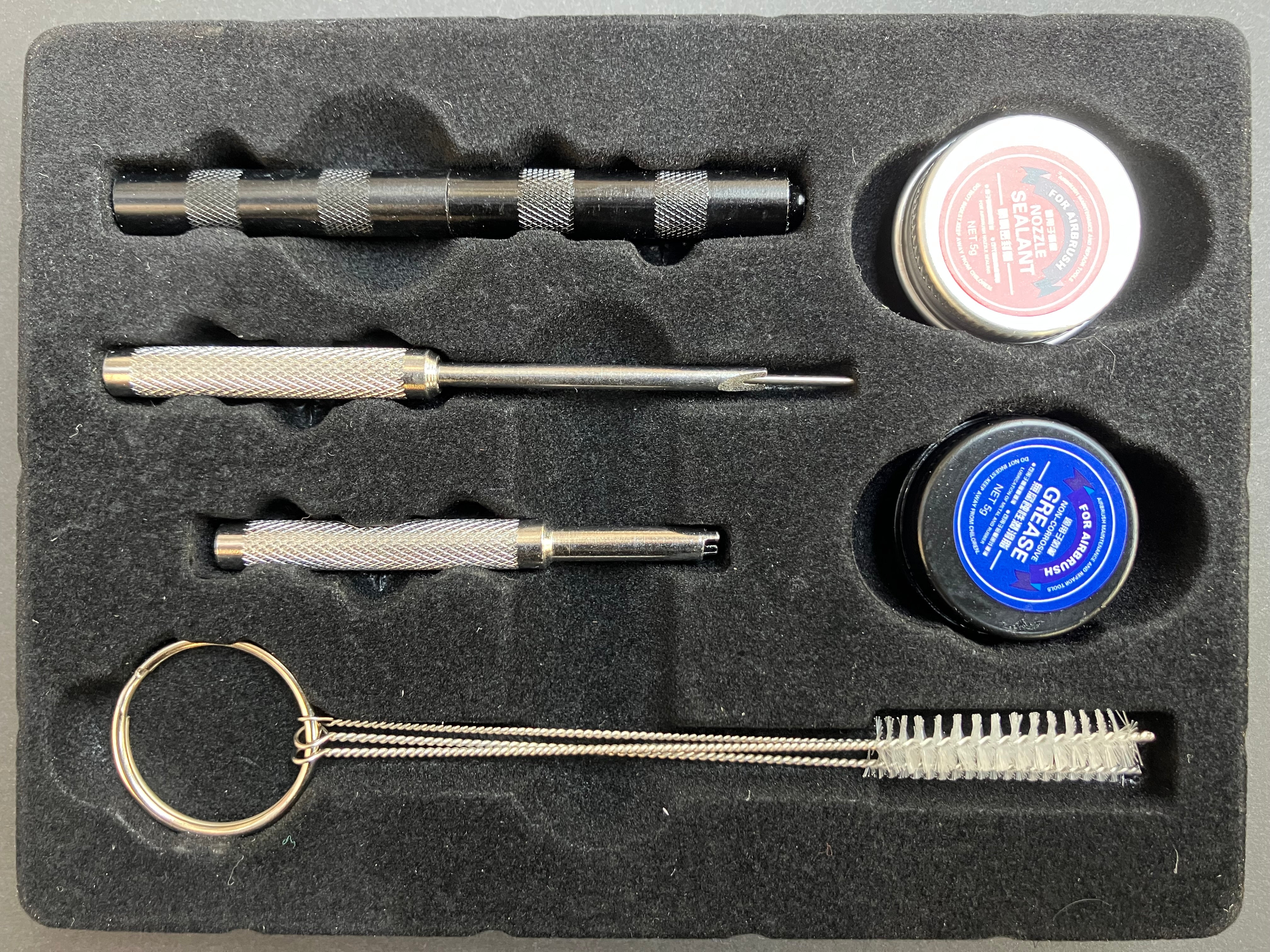 Professional Airbrush Maintenance and Repair Tools HS-K2 [浩盛專業噴筆維修工具套裝]